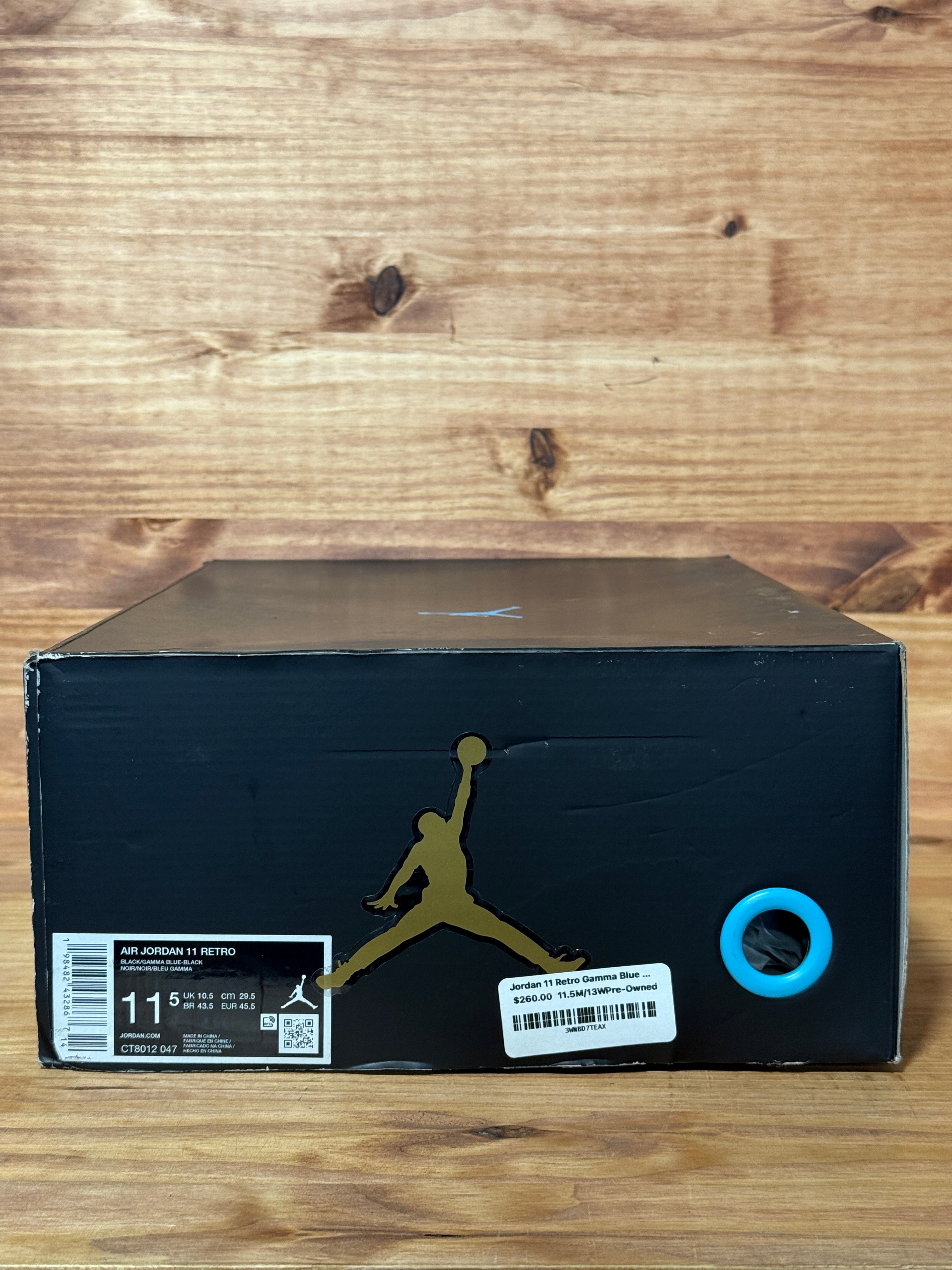 Jordan 11 Retro Gamma Blue (2025)