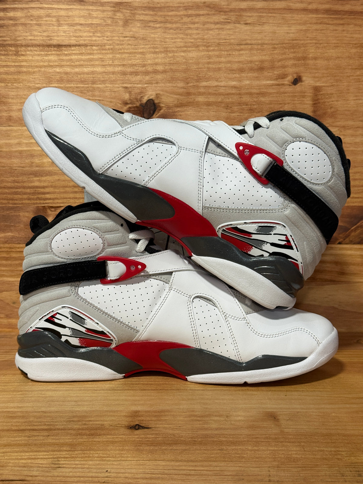 Jordan 8 Retro White True Red (2025)