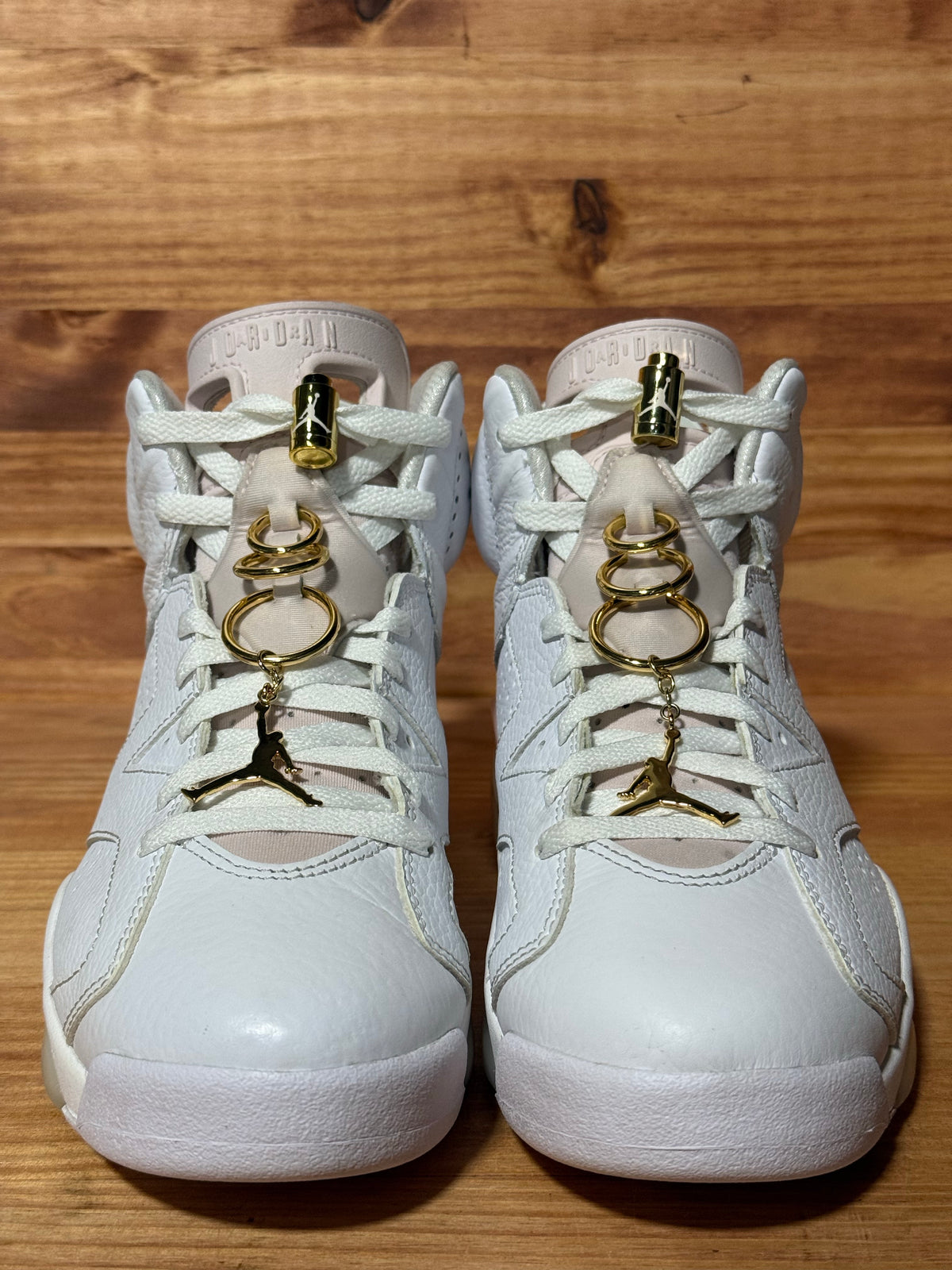 Jordan 6 Retro Gold Hoops (Women's)