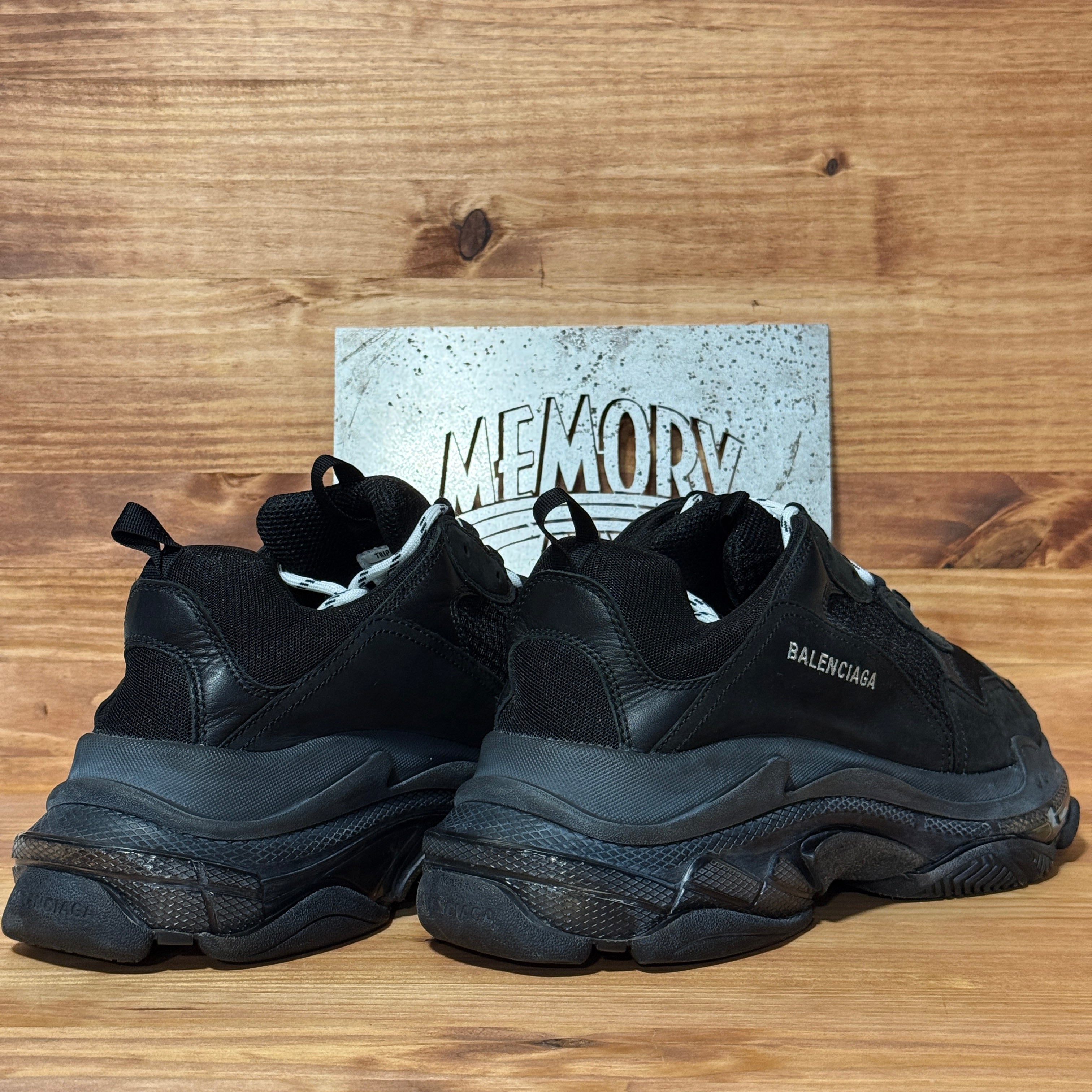 Balenciaga Triple S Clear Sole Black