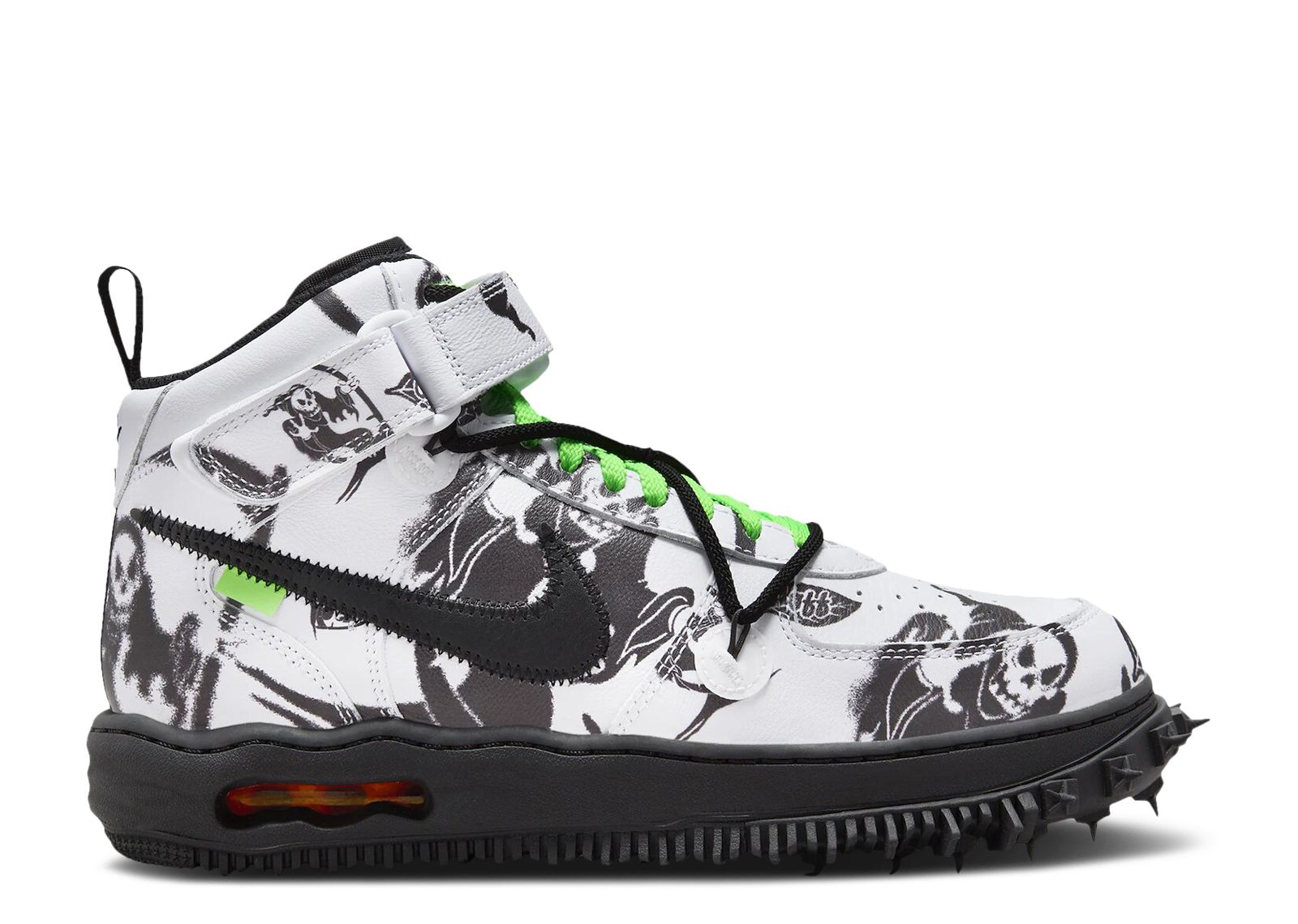 Off-White x Air Force 1 Mid SP Leather Grim Reaper