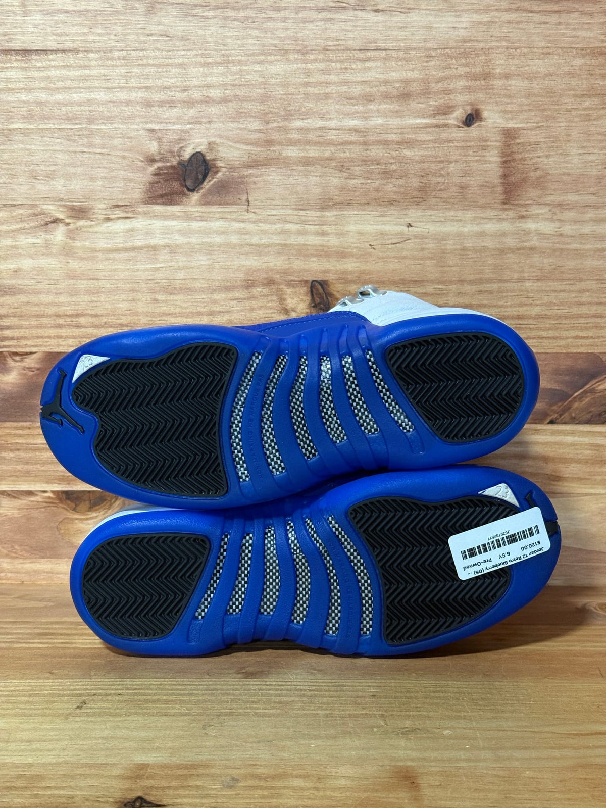 Jordan 12 Retro Blueberry (GS) - Size 6.5Y