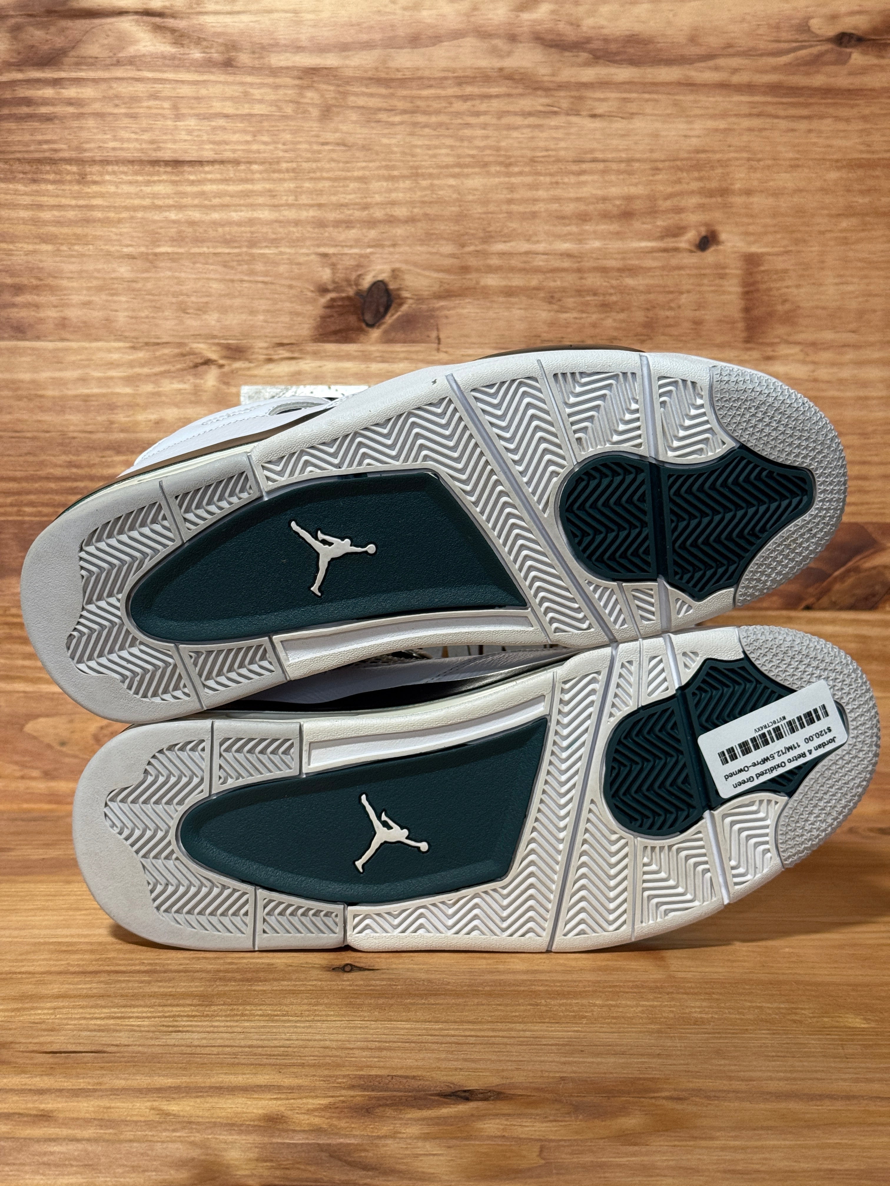 Jordan 4 Retro Oxidized Green