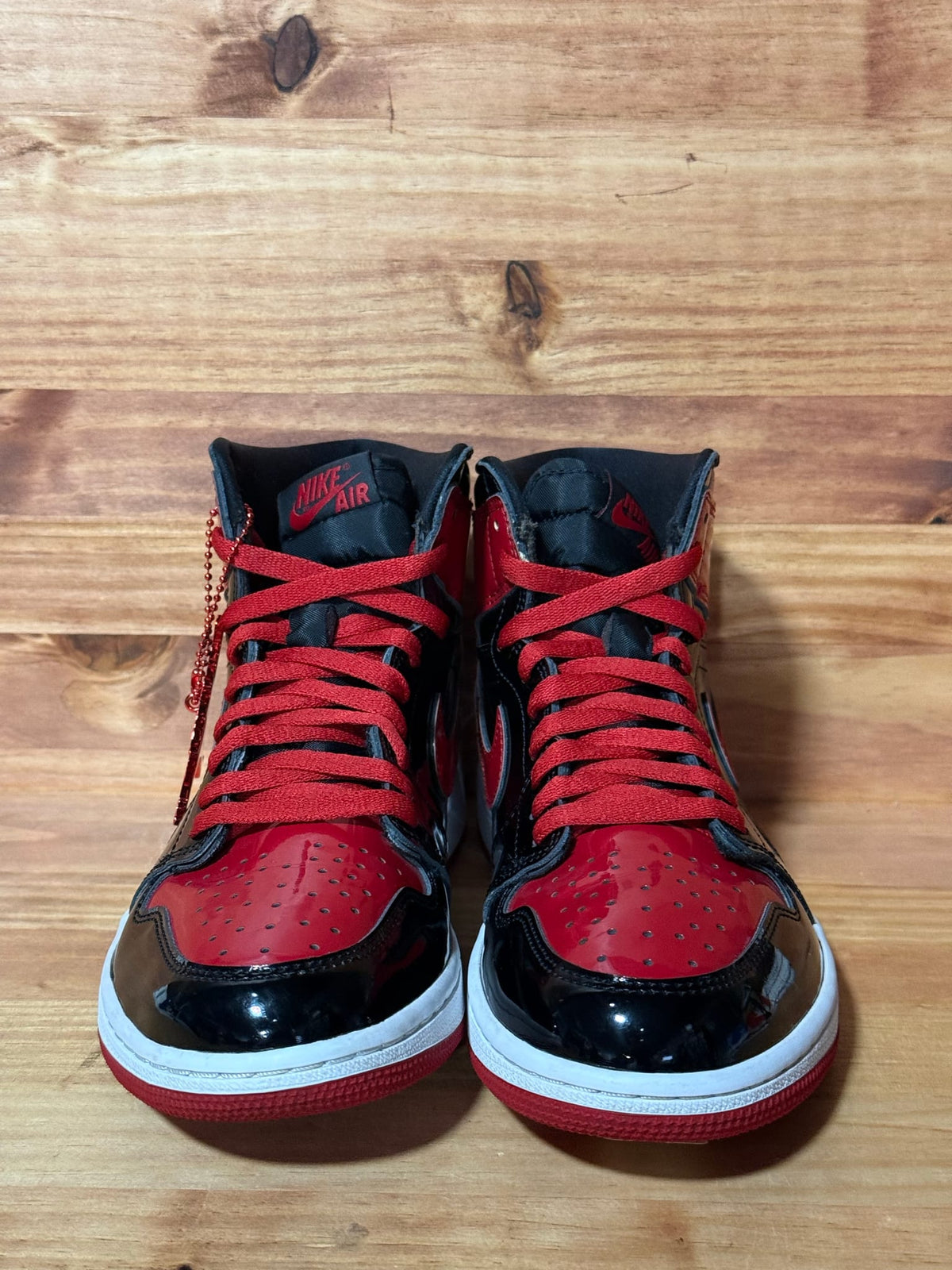 Jordan 1 Retro High OG Patent Bred - Size 8