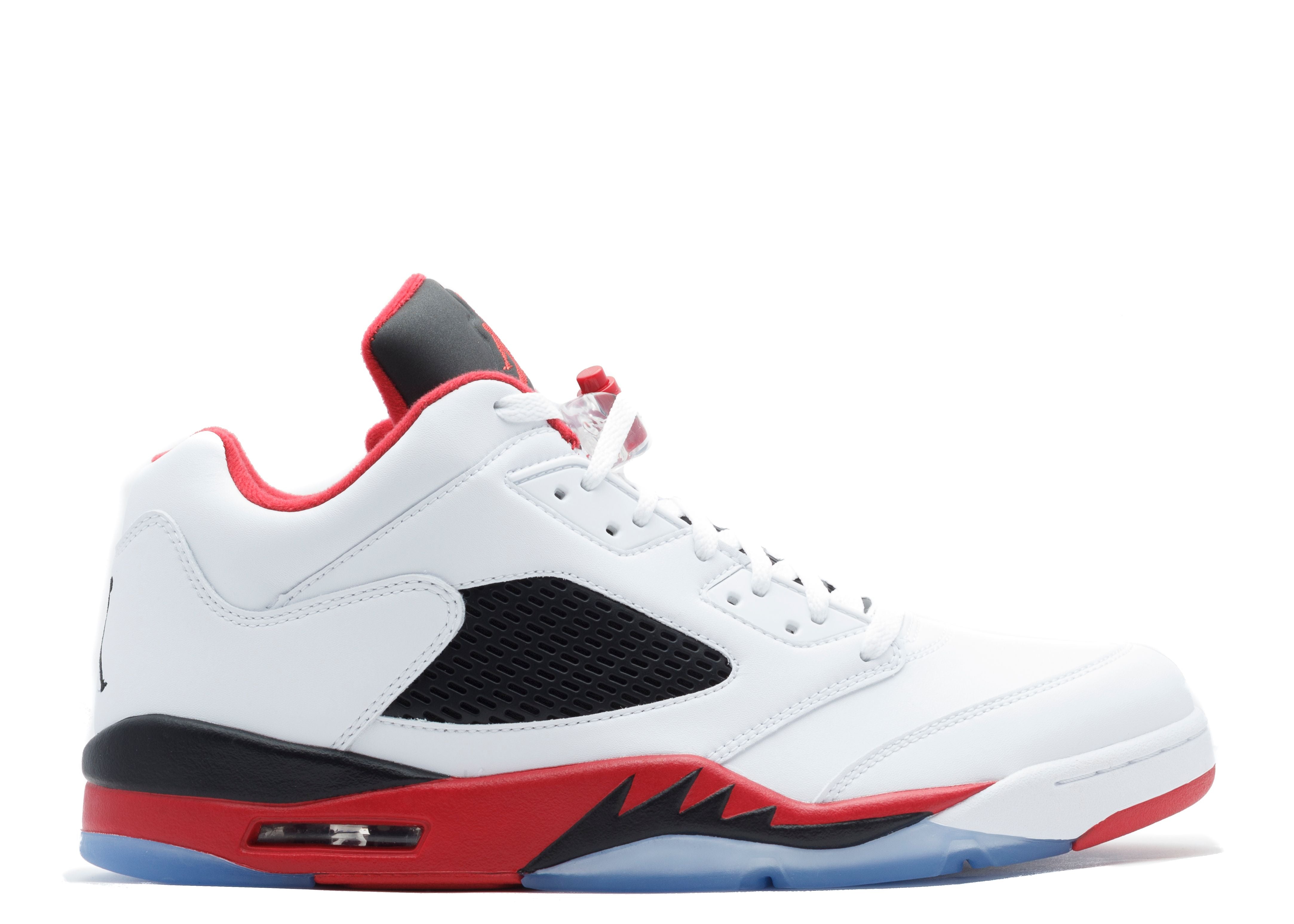 Jordan 5 Retro Low Golf Fire Red (Silver Tongue)
