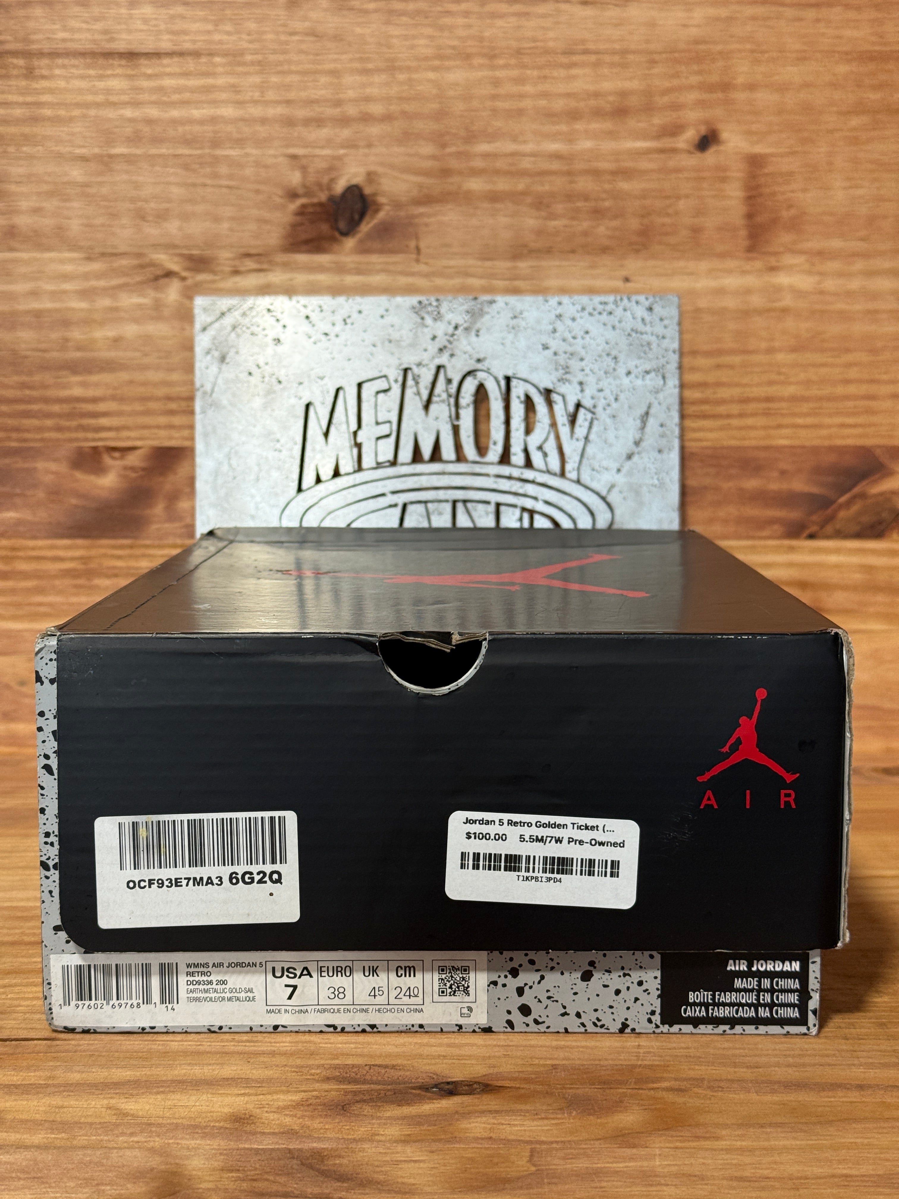 Jordan 5 Retro Golden Ticket (Women's)
