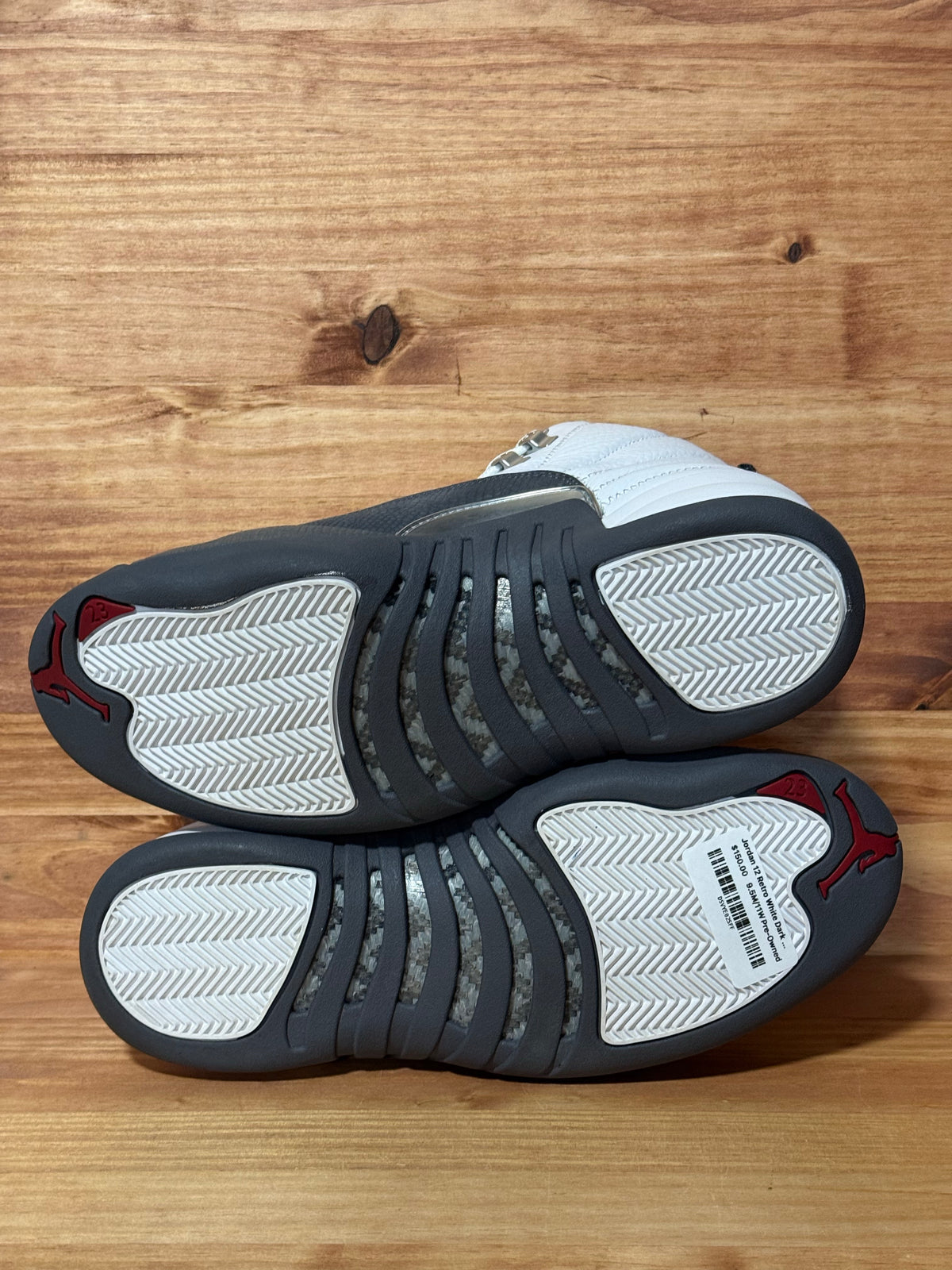 Jordan 12 Retro White Dark Grey