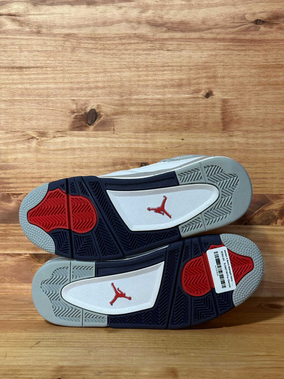 Jordan 4 Retro Midnight Navy - Size 9.5