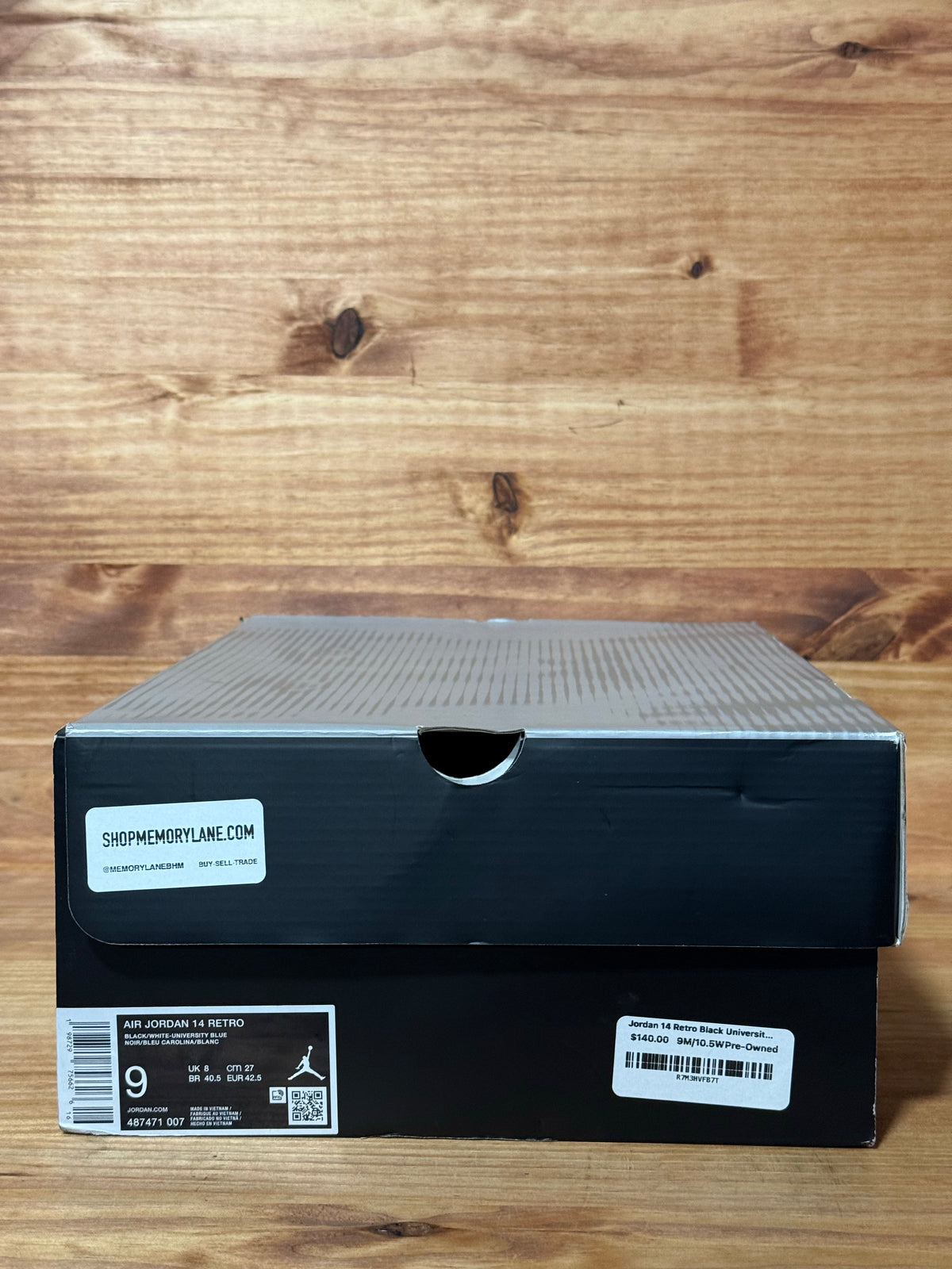 Jordan 14 Retro Black University Blue (2026)