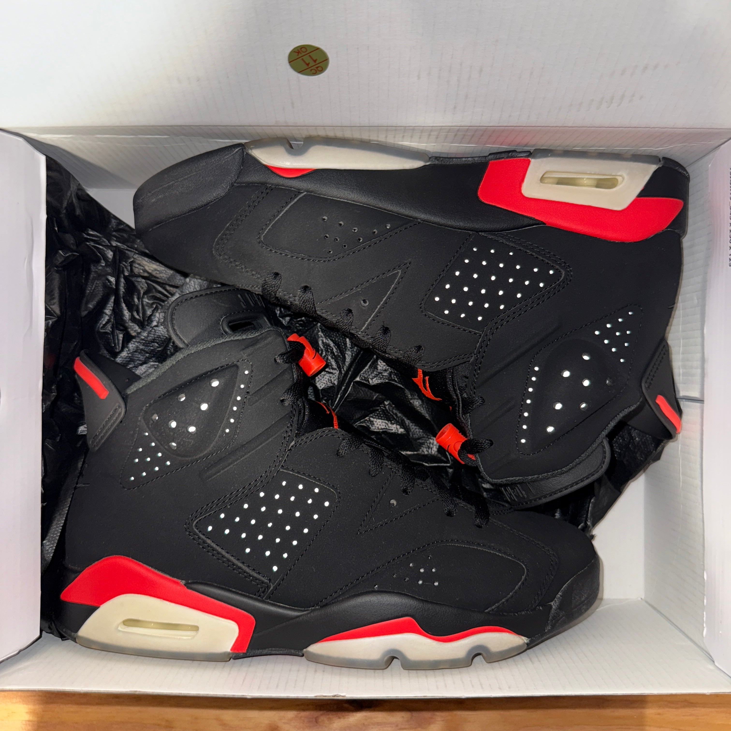 Jordan 6 Retro Black Infrared (2019)