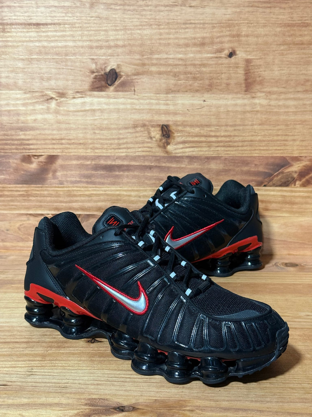 Nike Shox TL Black University Red - Size 11
