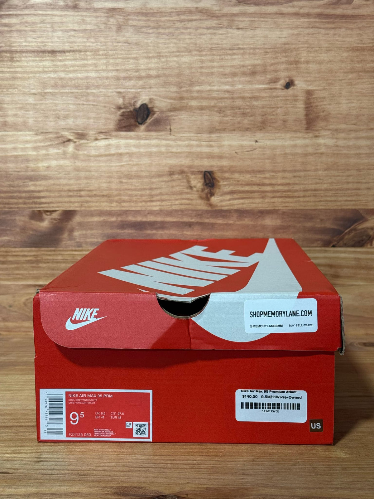 Nike Air Max 95 Premium Atlanta - Size 9.5