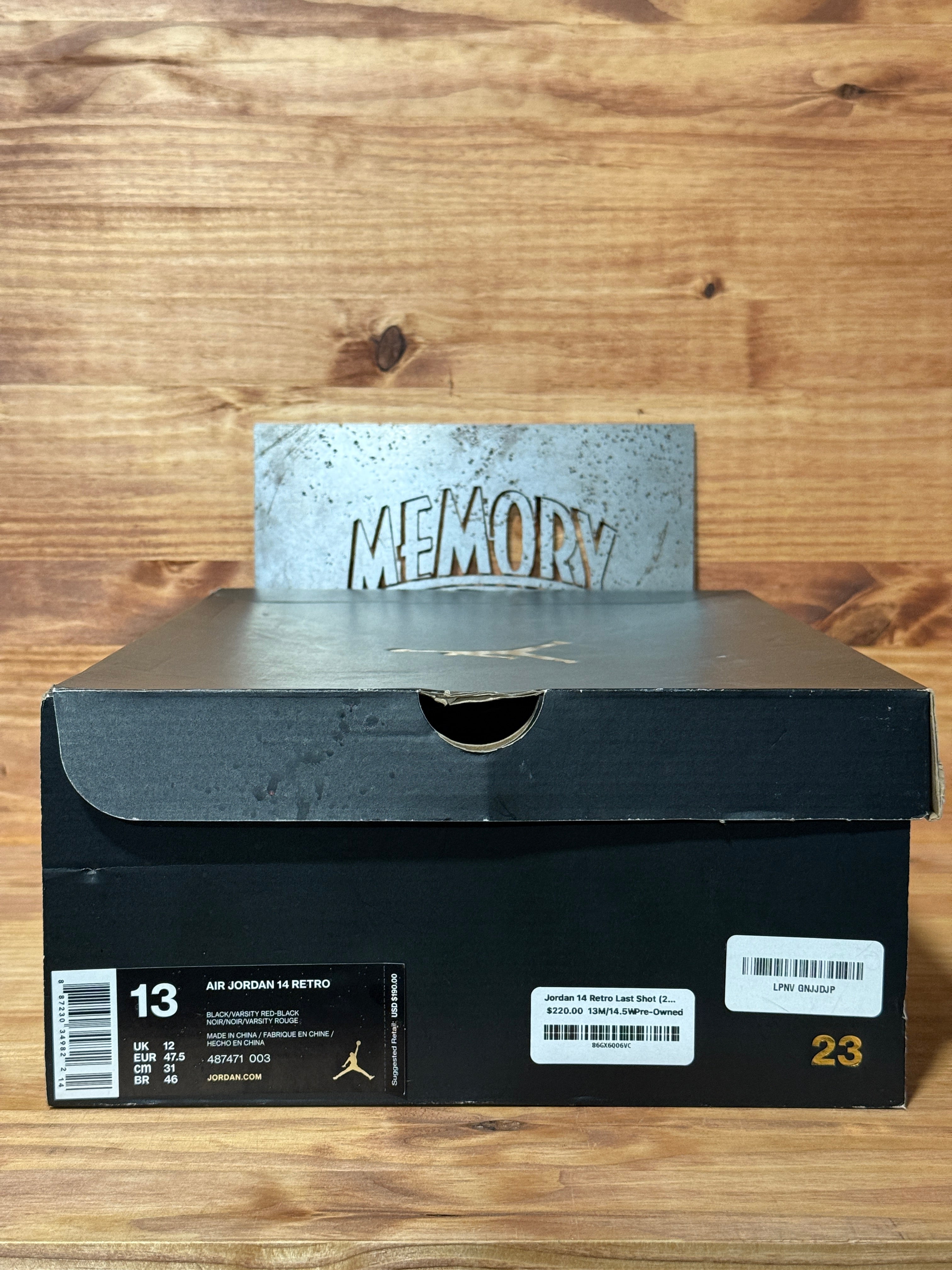 Jordan 14 Retro Last Shot (2018)