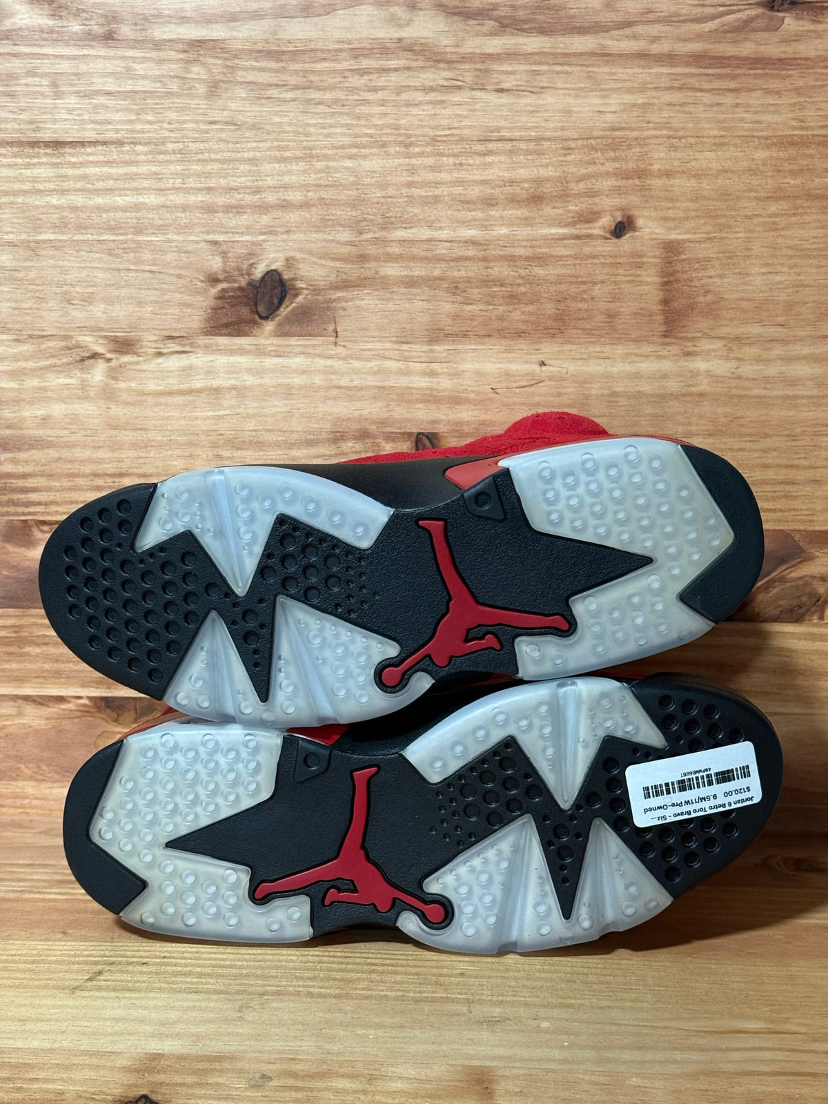 Jordan 6 Retro Toro Bravo - Size 9.5