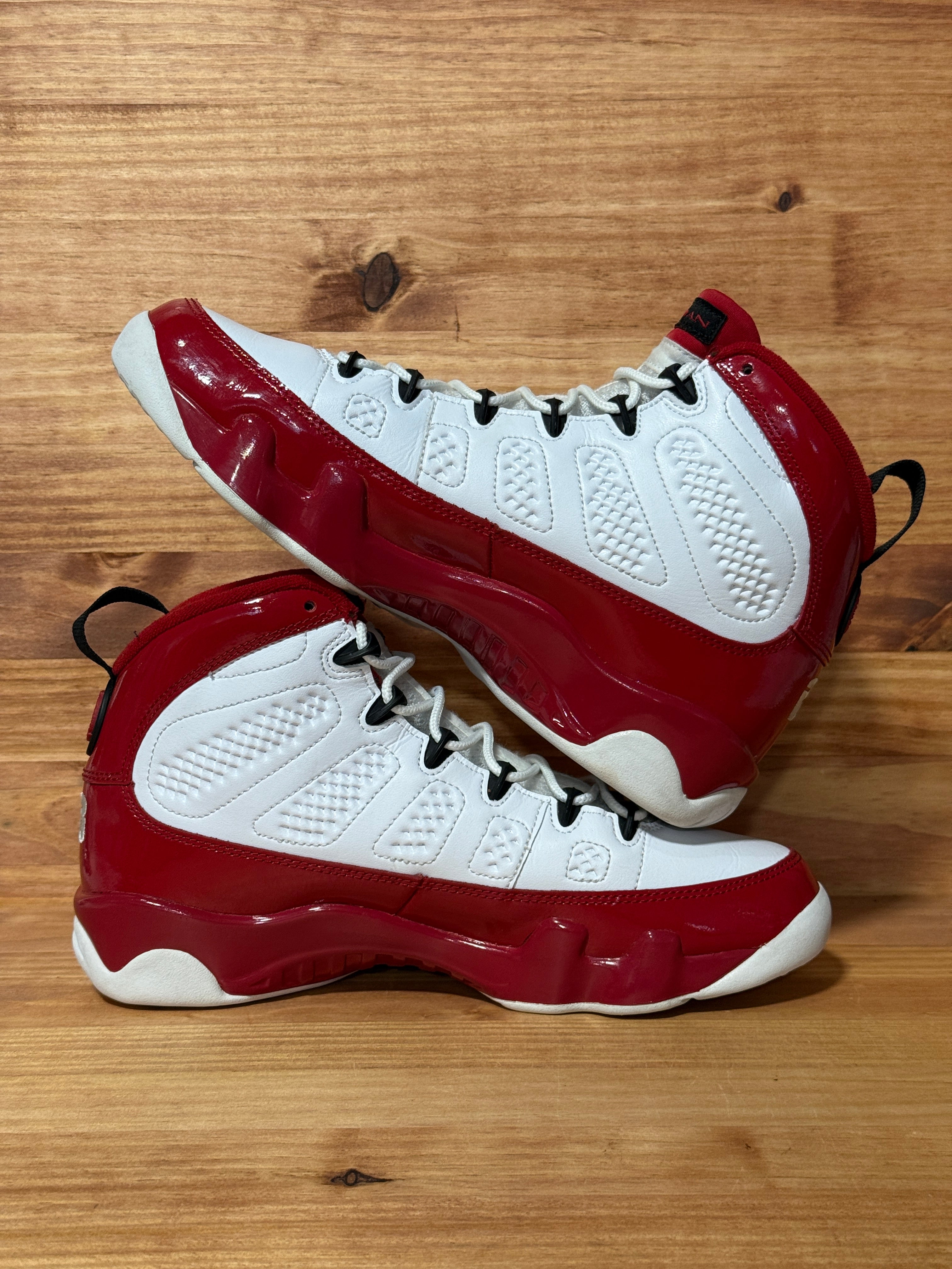 Jordan 9 Retro White Gym Red