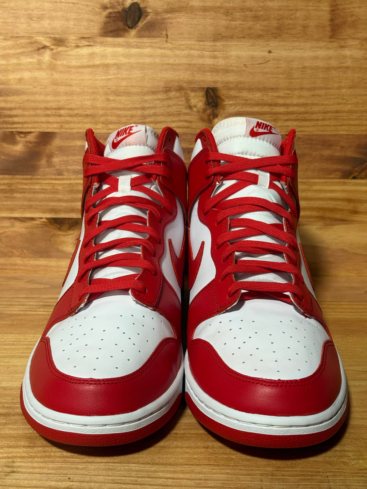 Nike Dunk High Championship White Red