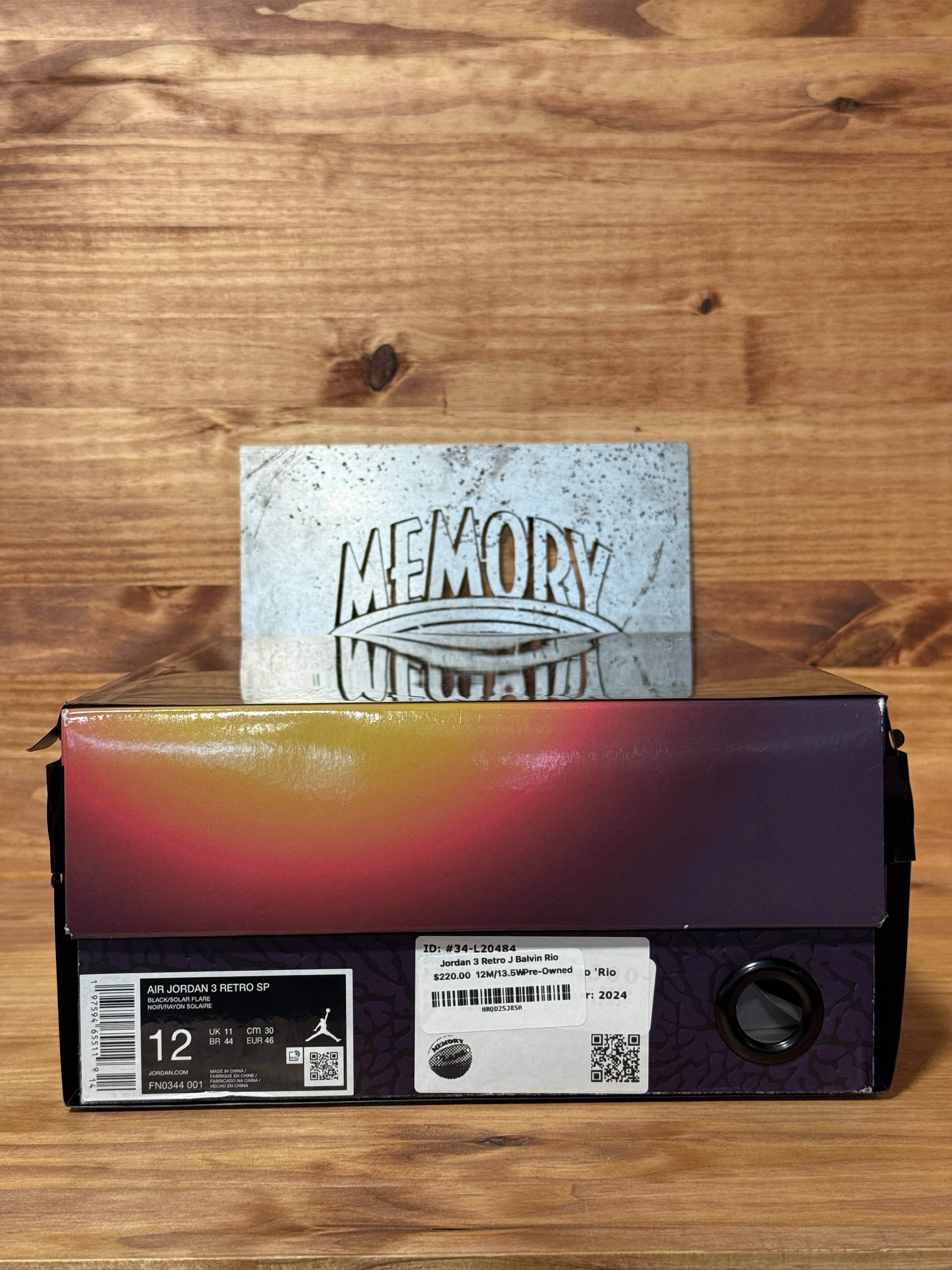 Jordan 3 Retro J Balvin Rio