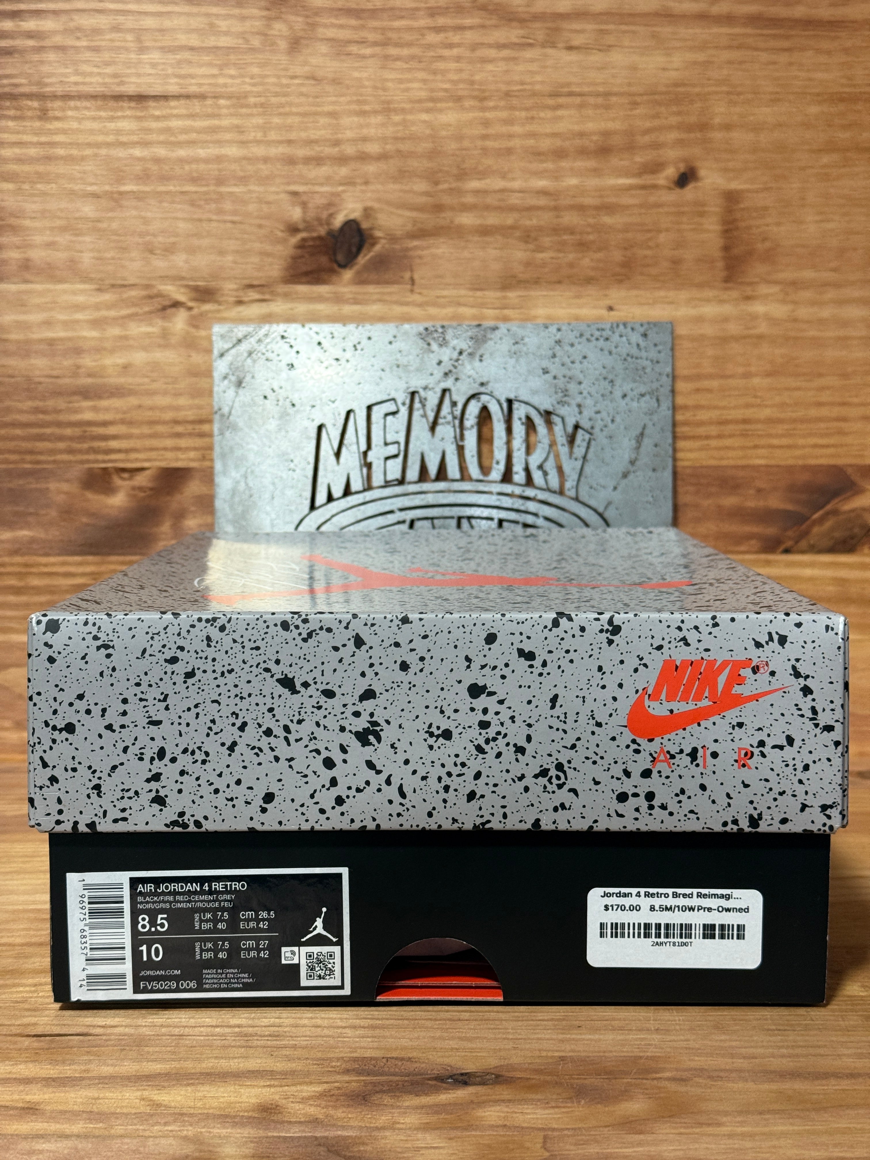 Jordan 4 Retro Bred Reimagined