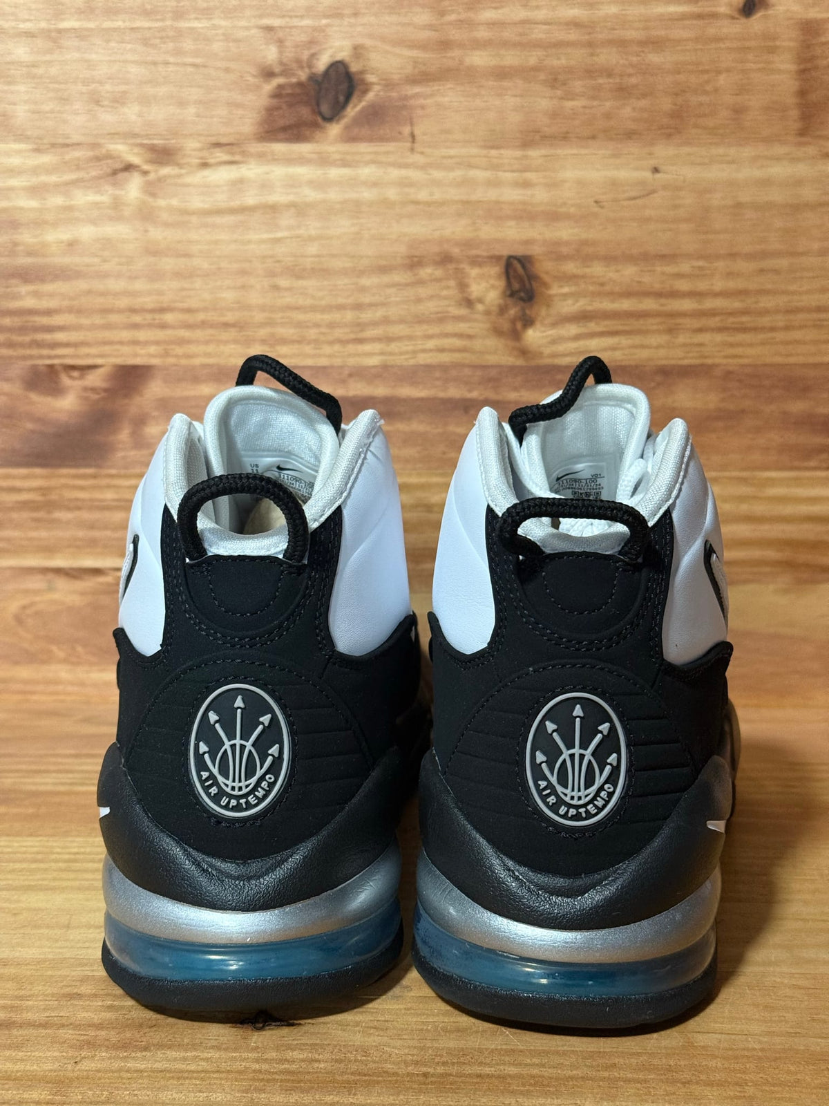 Nike Air Max Uptempo 95 White Black Teal - Size 11