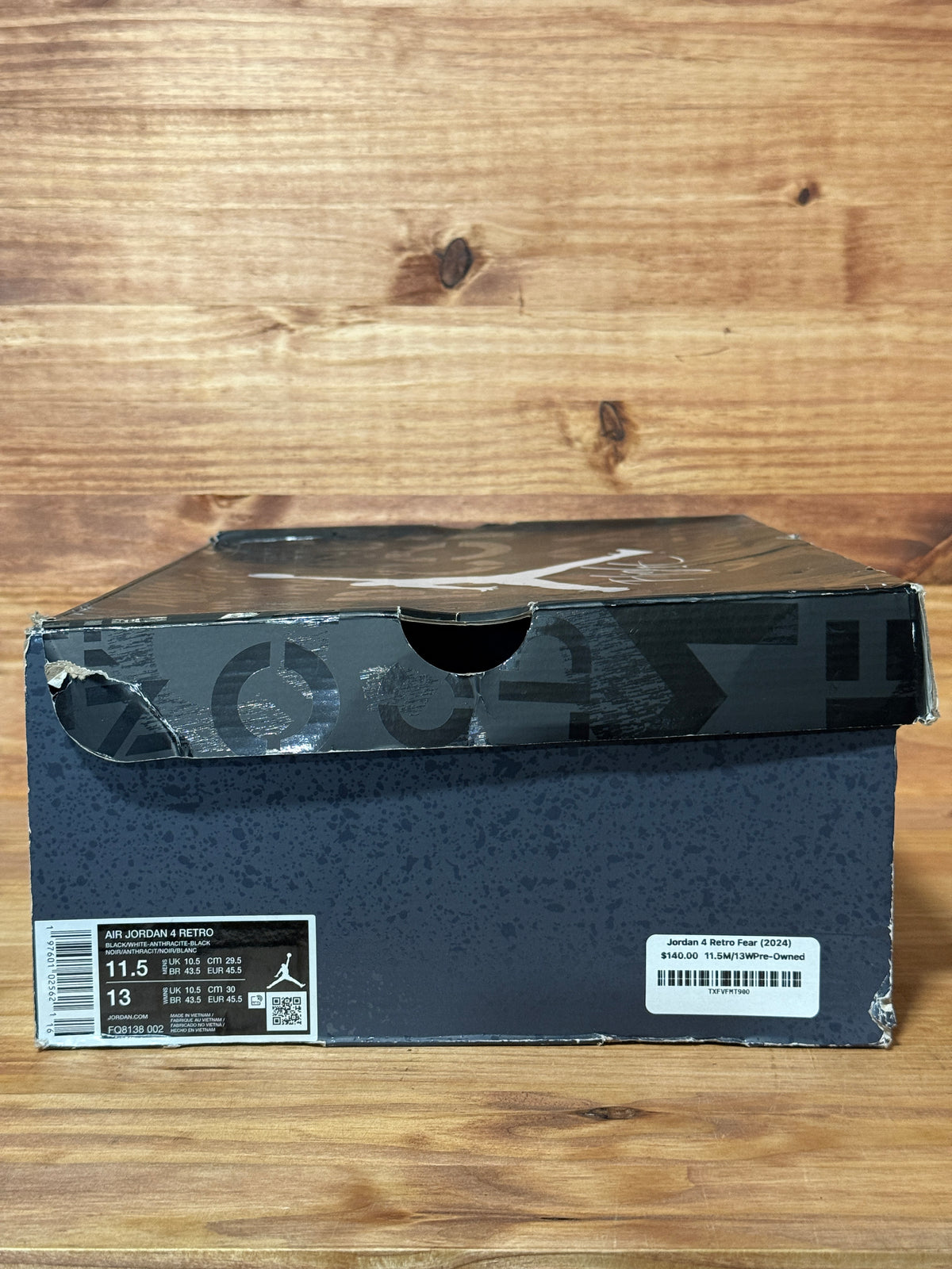 Jordan 4 Retro Fear (2024)