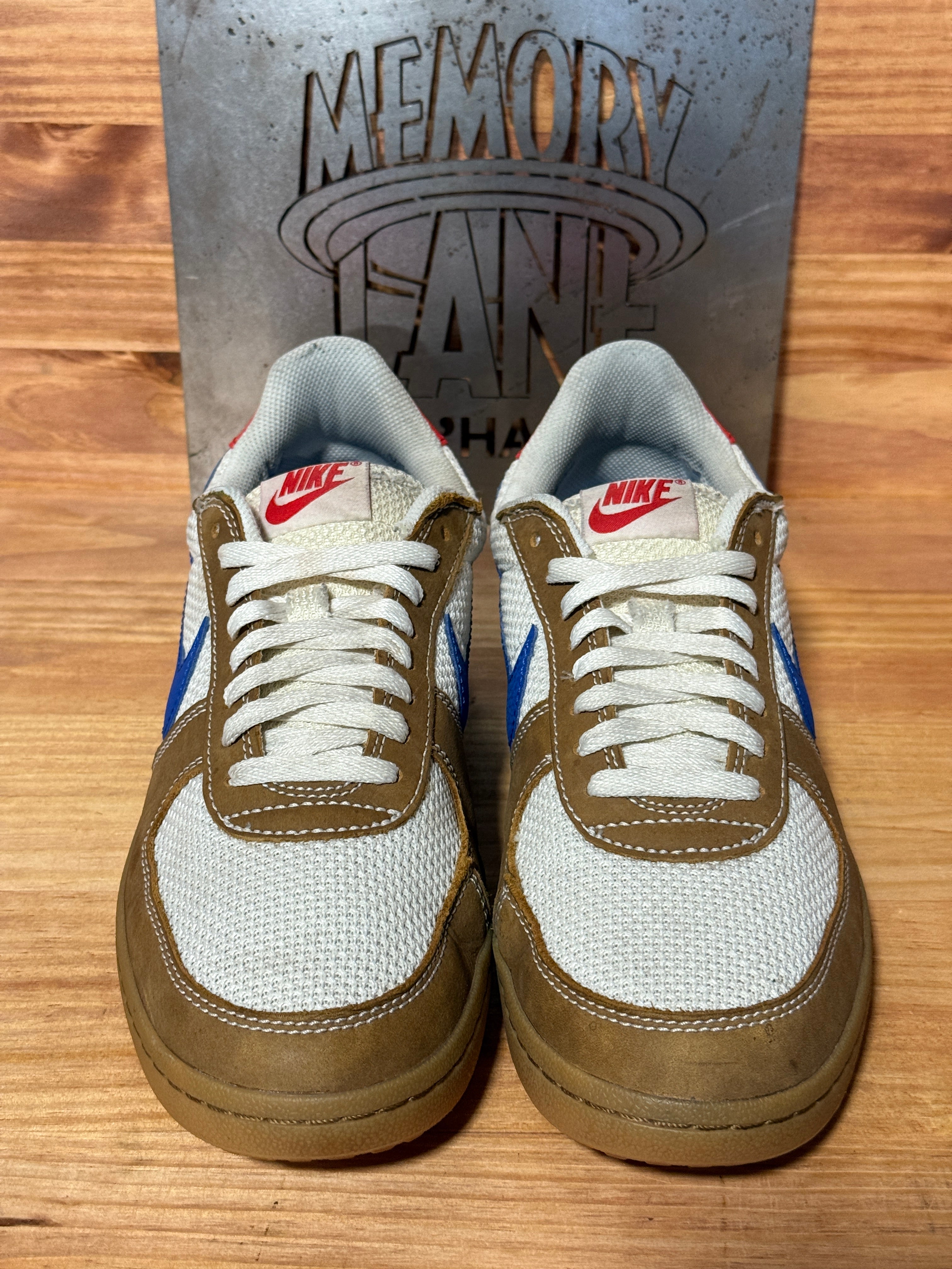 Nike Field General Brown White Royal Blue Red
