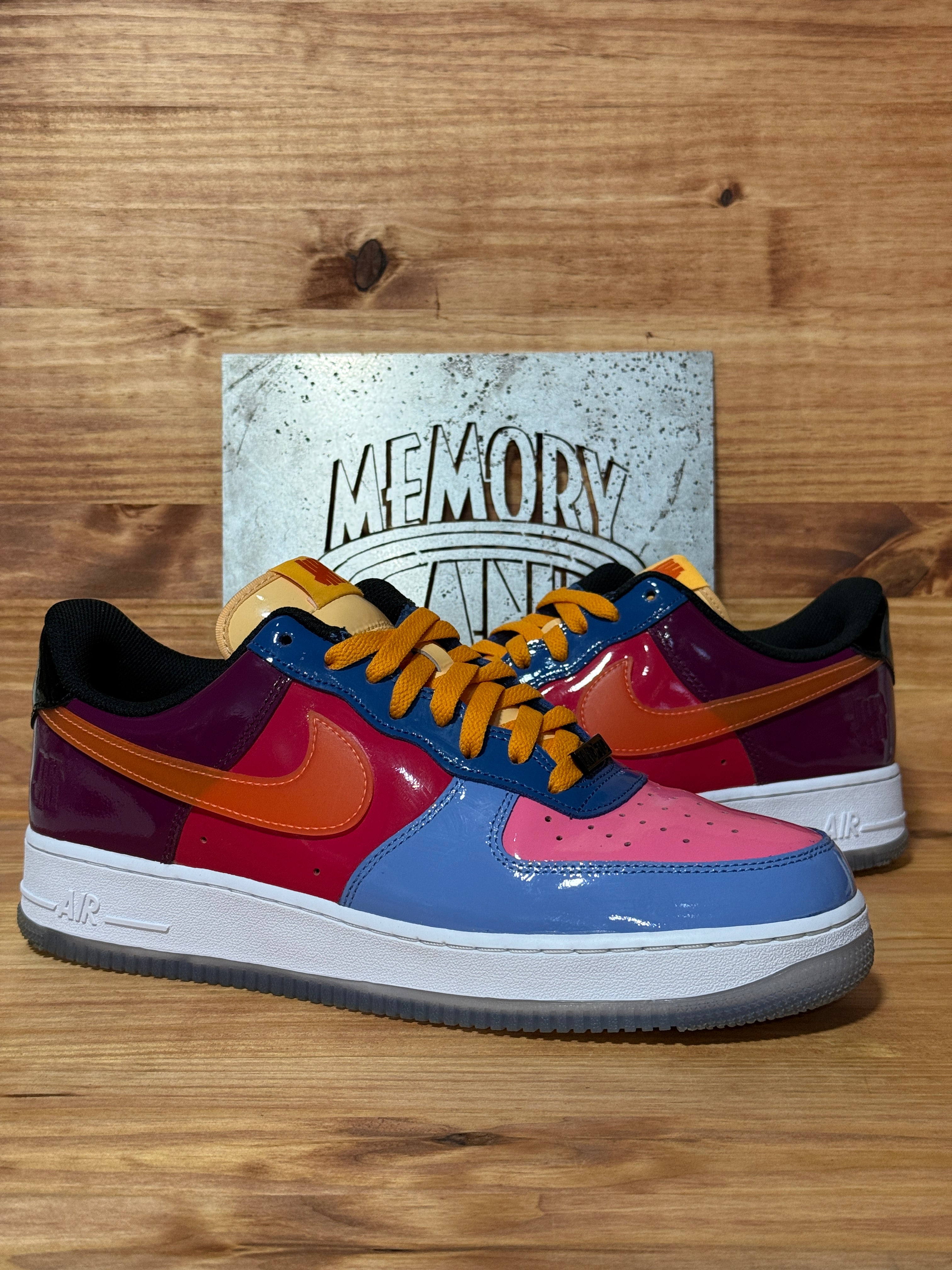 Nike Air Force 1 Low SP Undefeated Multi-Patent Total Orange
