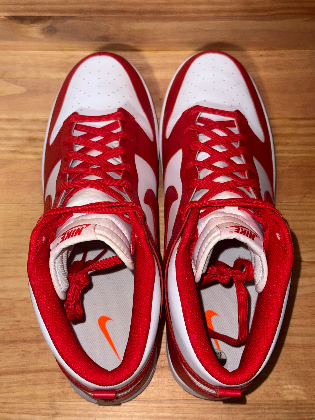 Nike Dunk High Championship White Red
