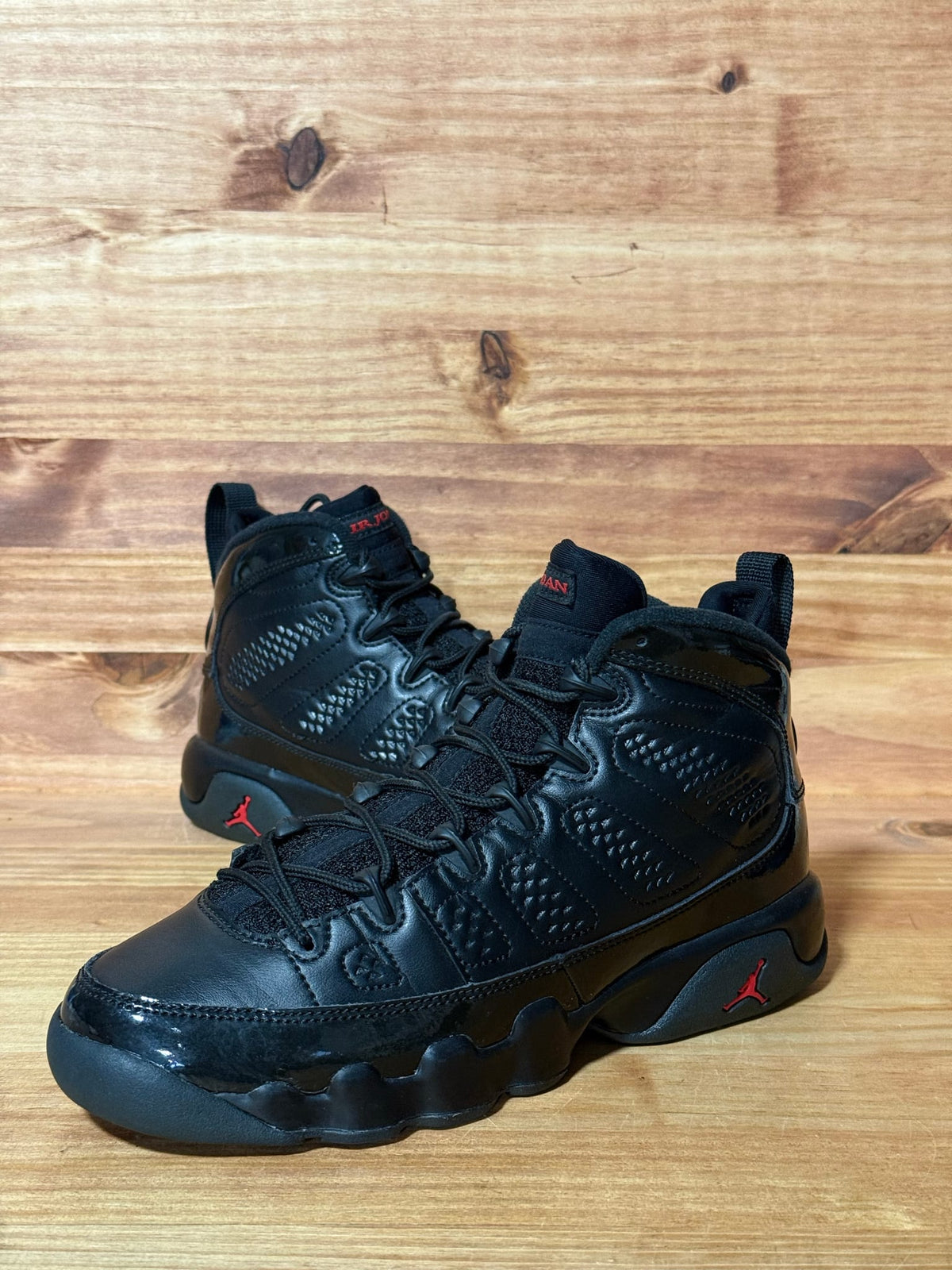 Jordan 9 Retro Bred Patent (GS) - Size 4.5Y