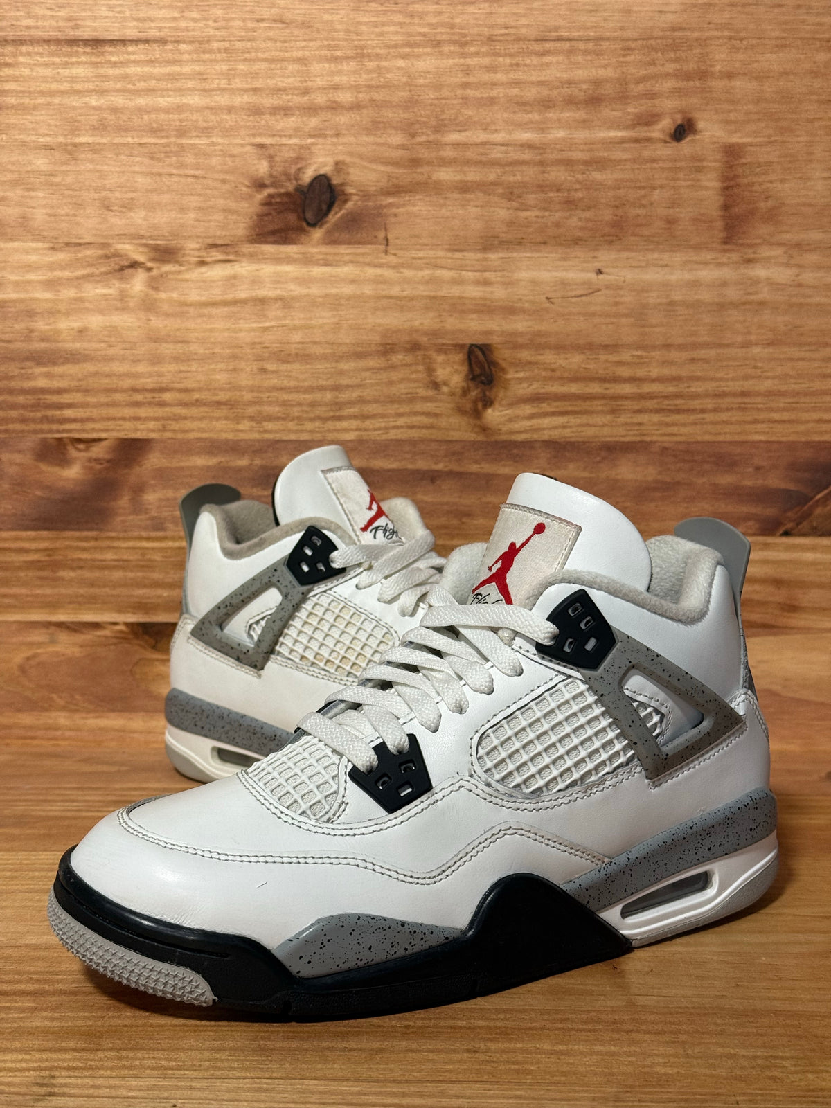 Jordan 4 Retro White Cement (2025) (GS)