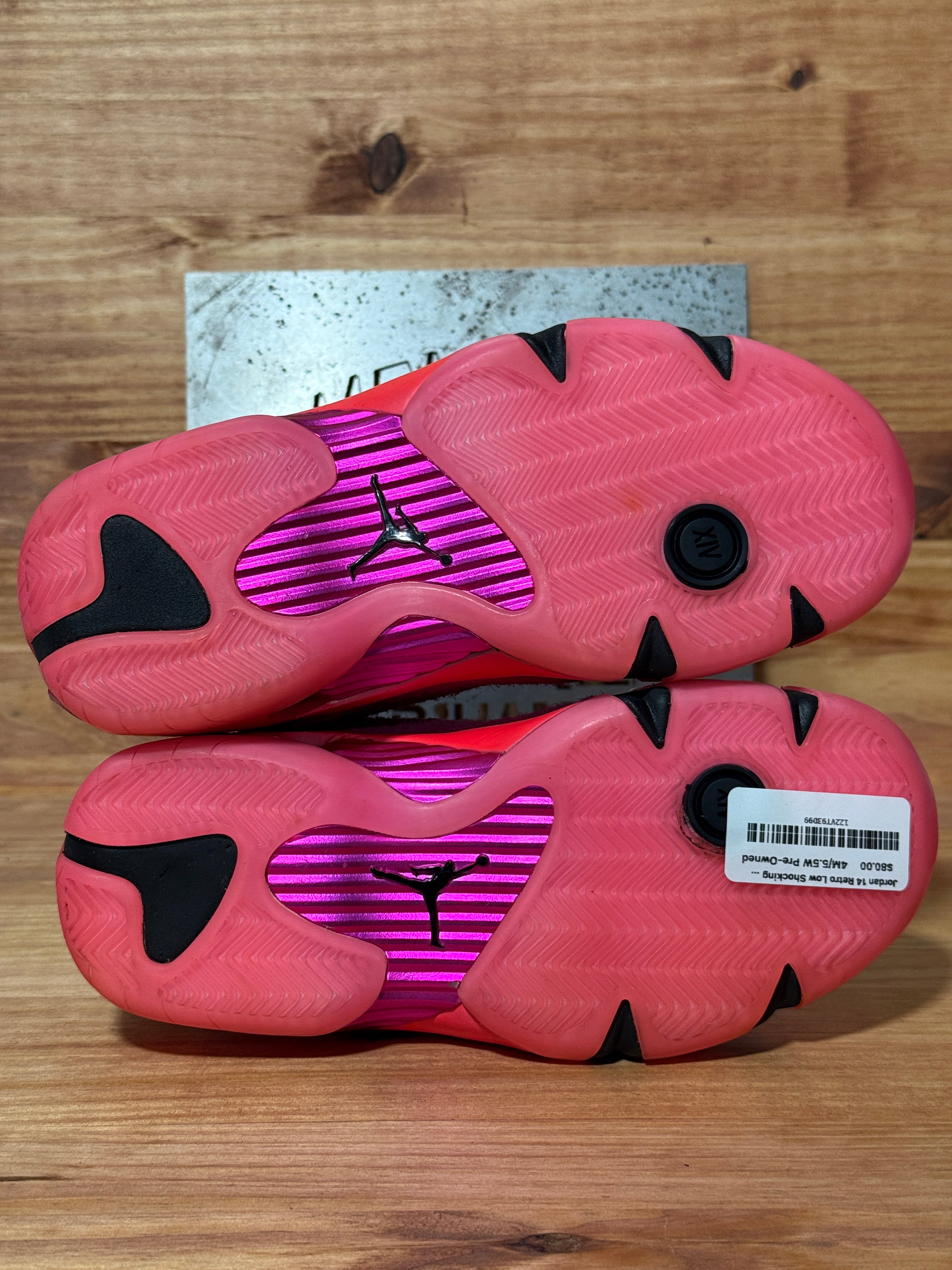 Jordan 14 Retro Low Shocking Pink (Women's)