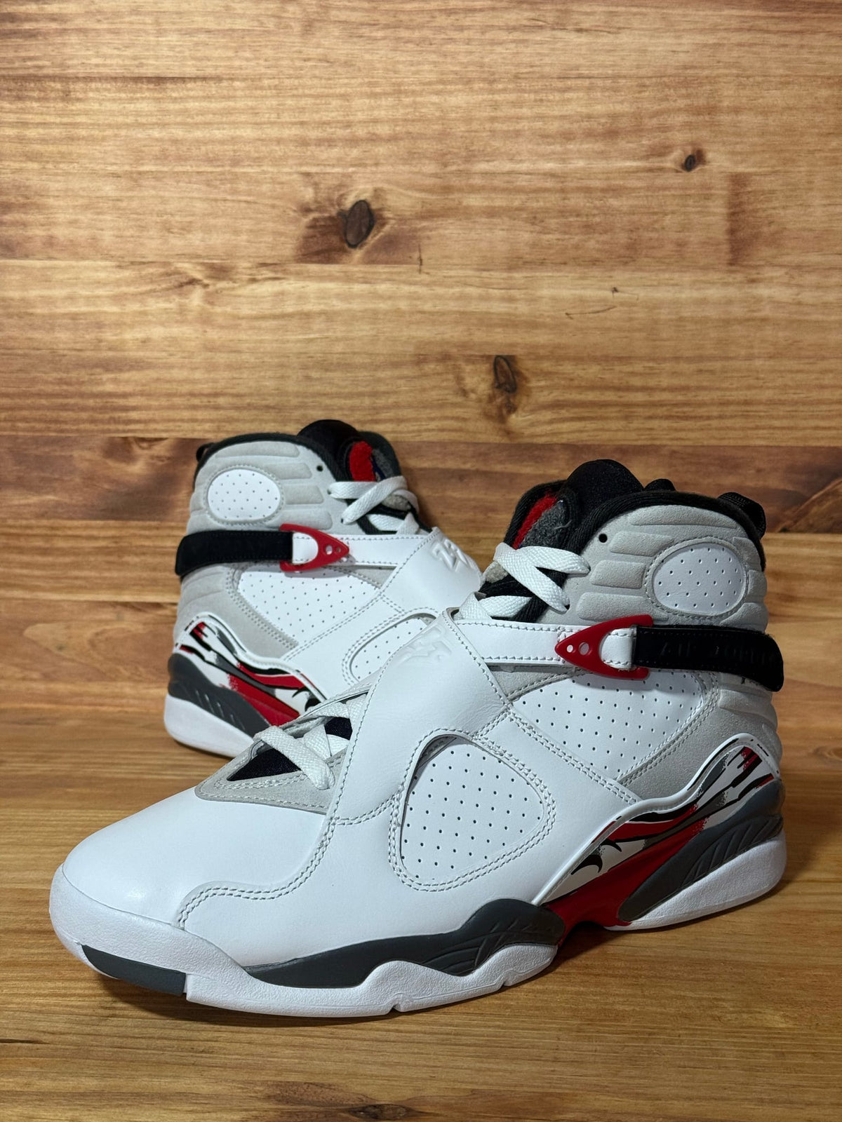 Jordan 8 Retro White True Red (2025) - Size 10