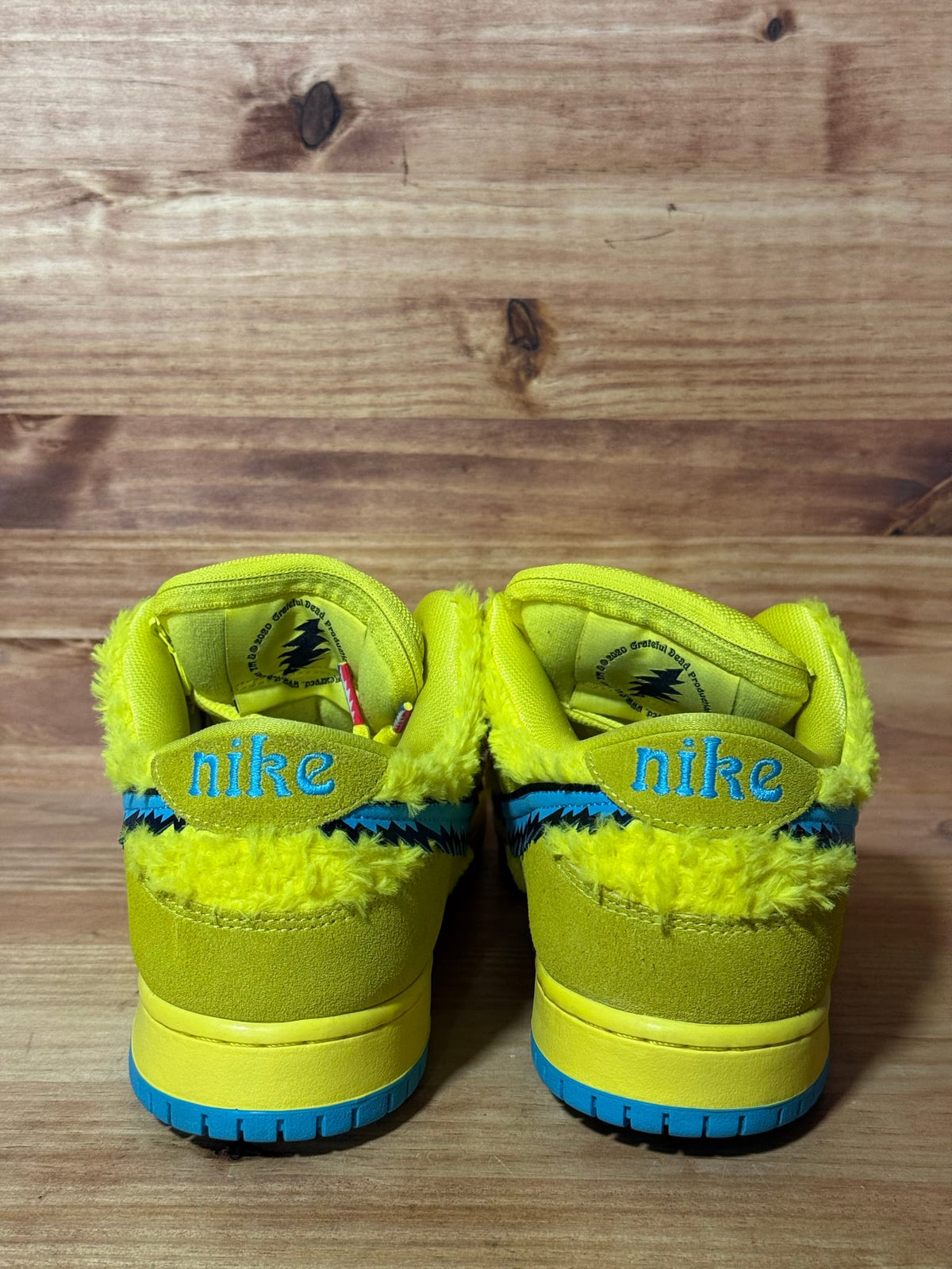 Nike SB Dunk Low Grateful Dead Bears Opti Yellow