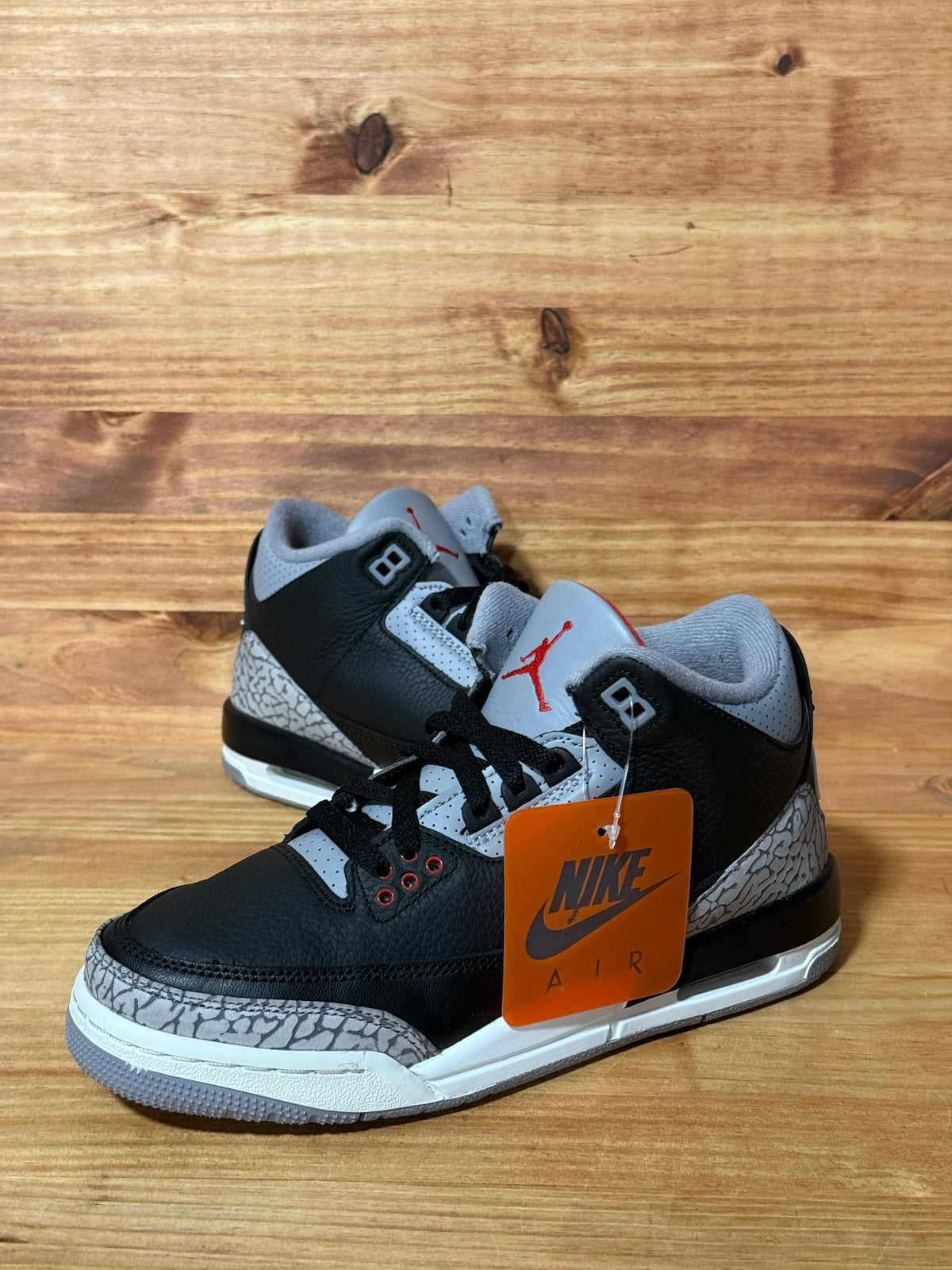 Jordan 3 Retro Black Cement (2024) (GS) - Size 6.5Y