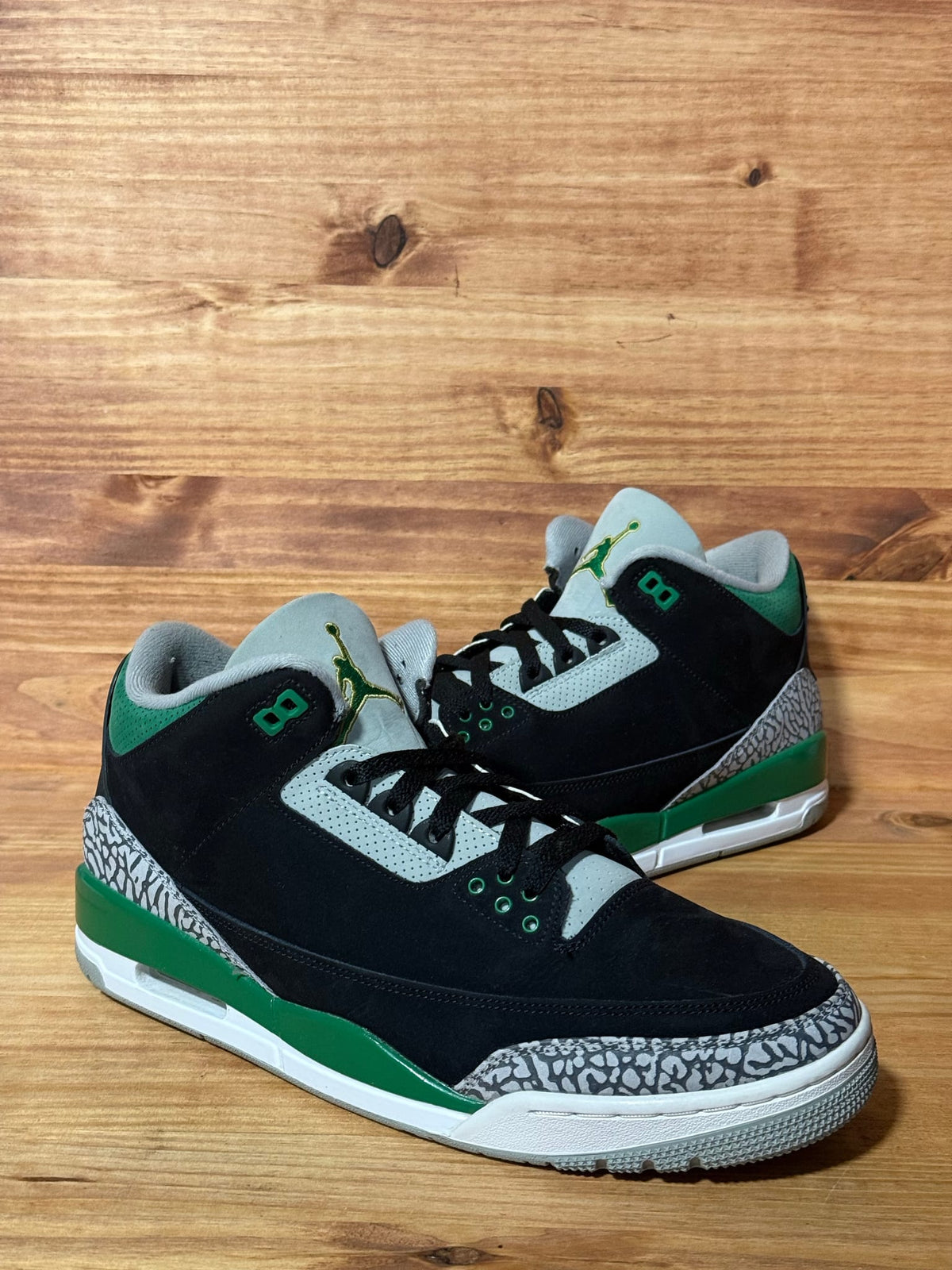 Jordan 3 Retro Pine Green - Size 11.5