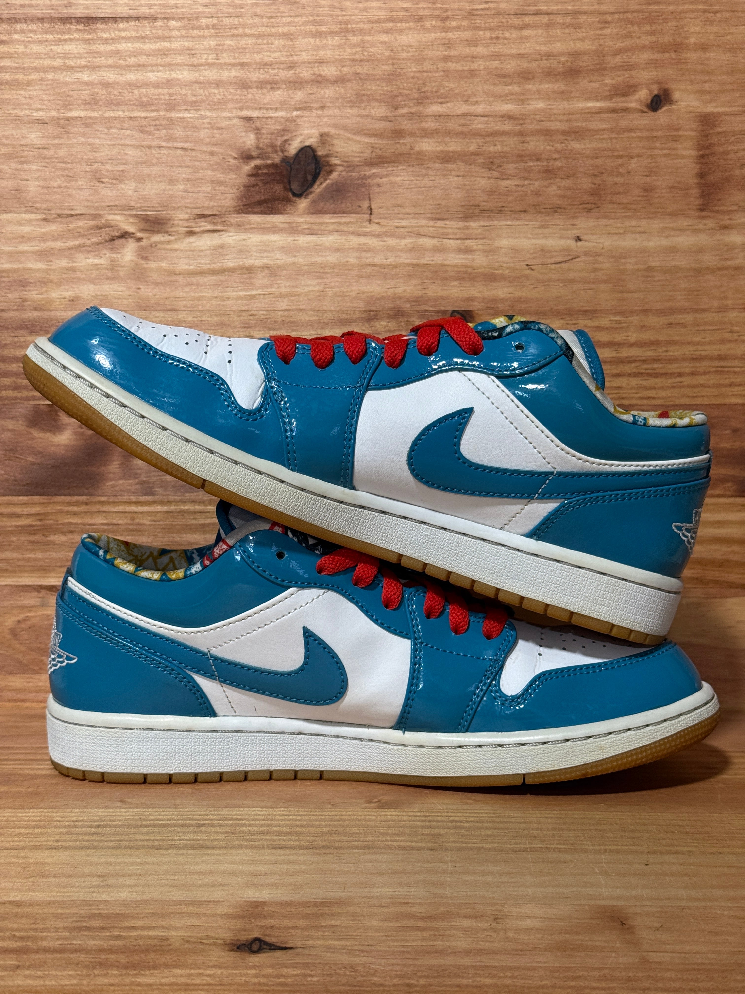 Jordan 1 Low SE Barcelona Cyber Teal