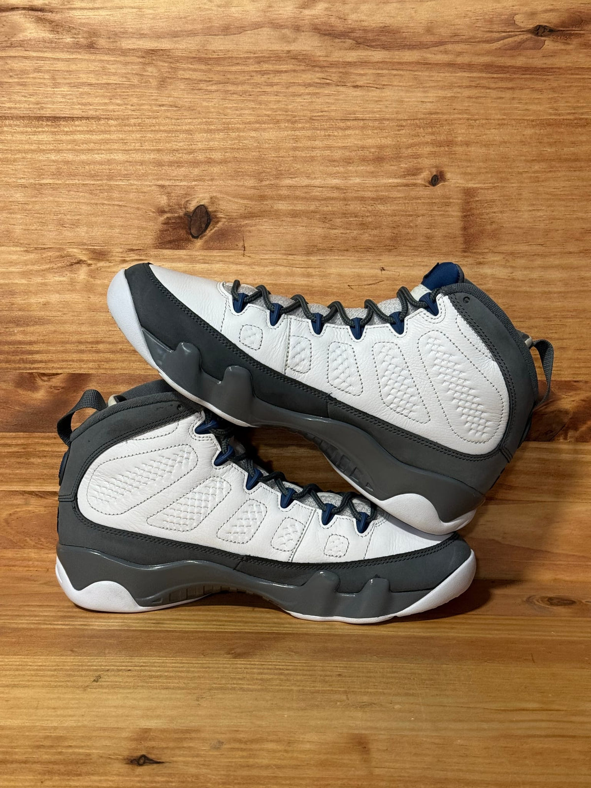 Jordan 9 Retro Flint Grey French Blue (2026) - Size 10