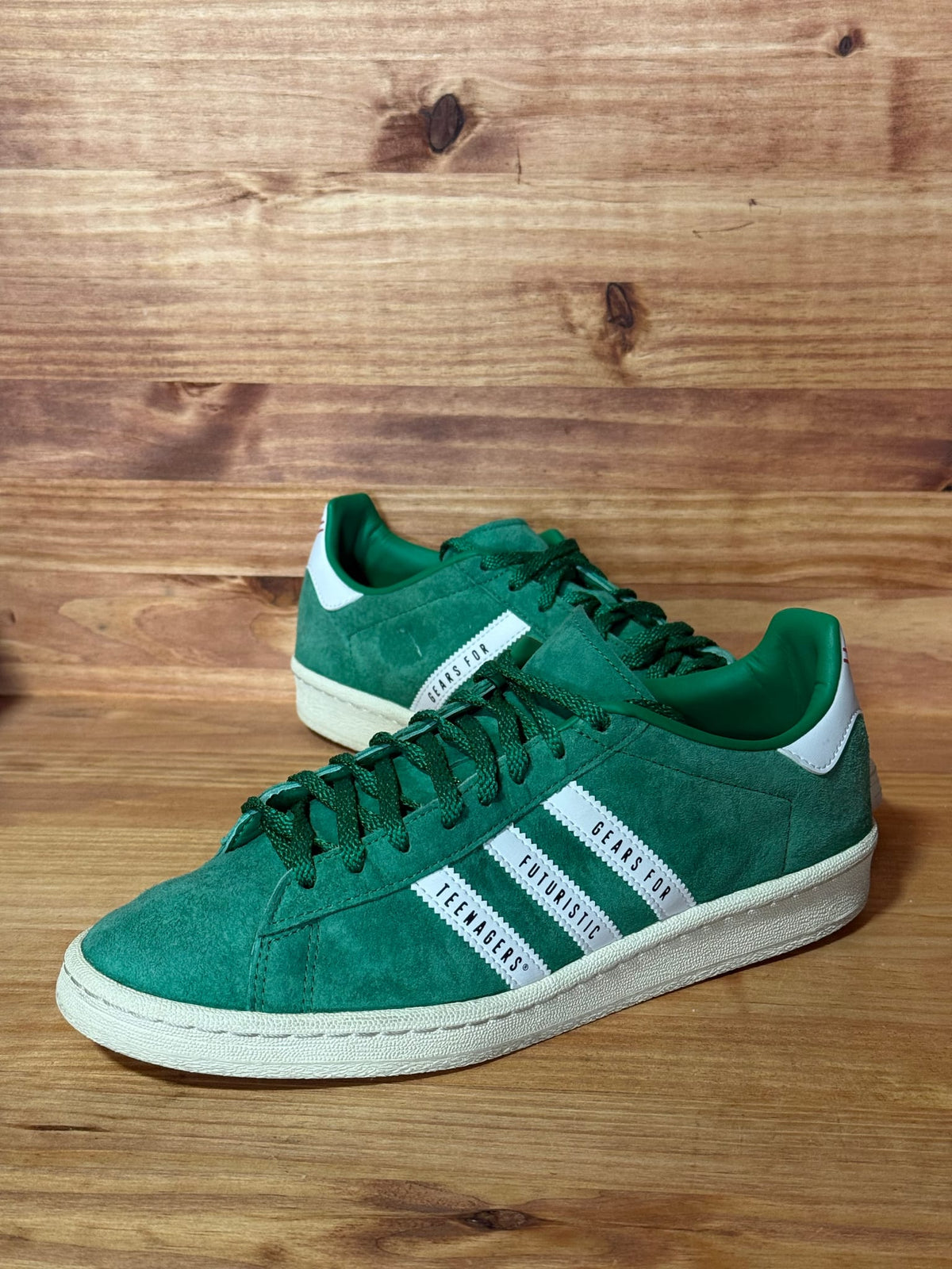 adidas Campus Human Made Green - Size 8.5
