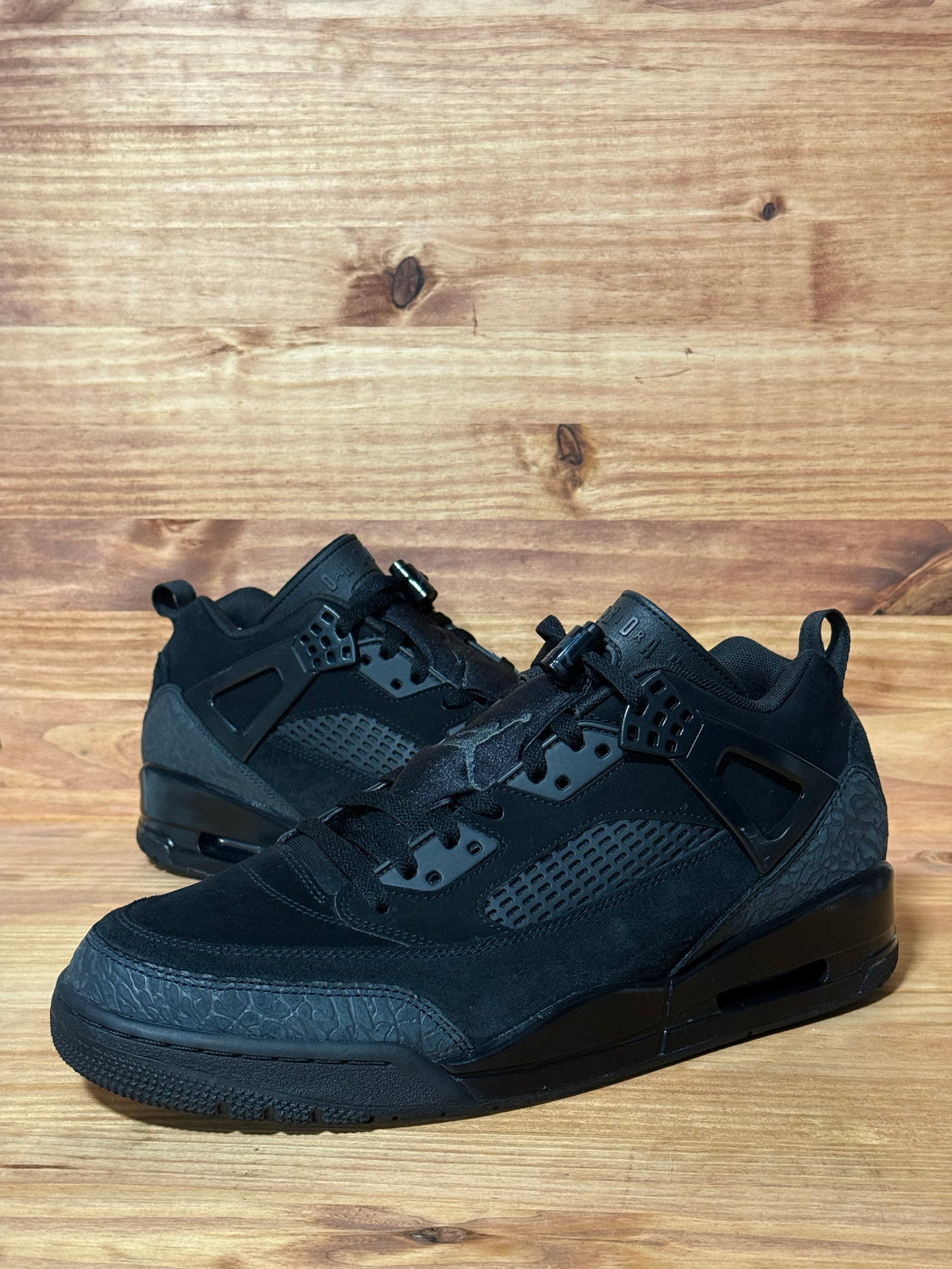 Jordan Spizike Low Black Cat