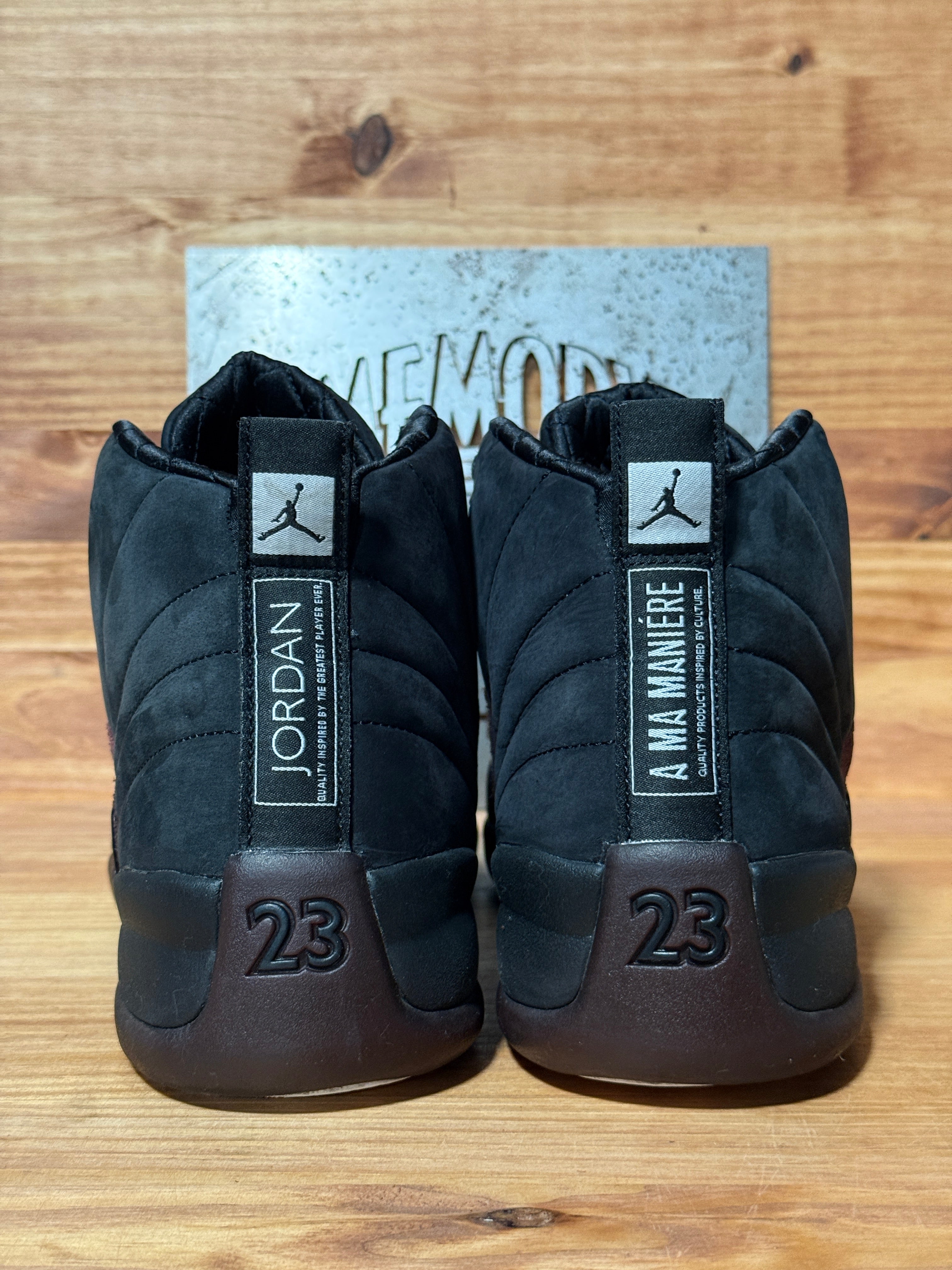 Jordan 12 Retro SP A Ma Maniére Black (Women's)