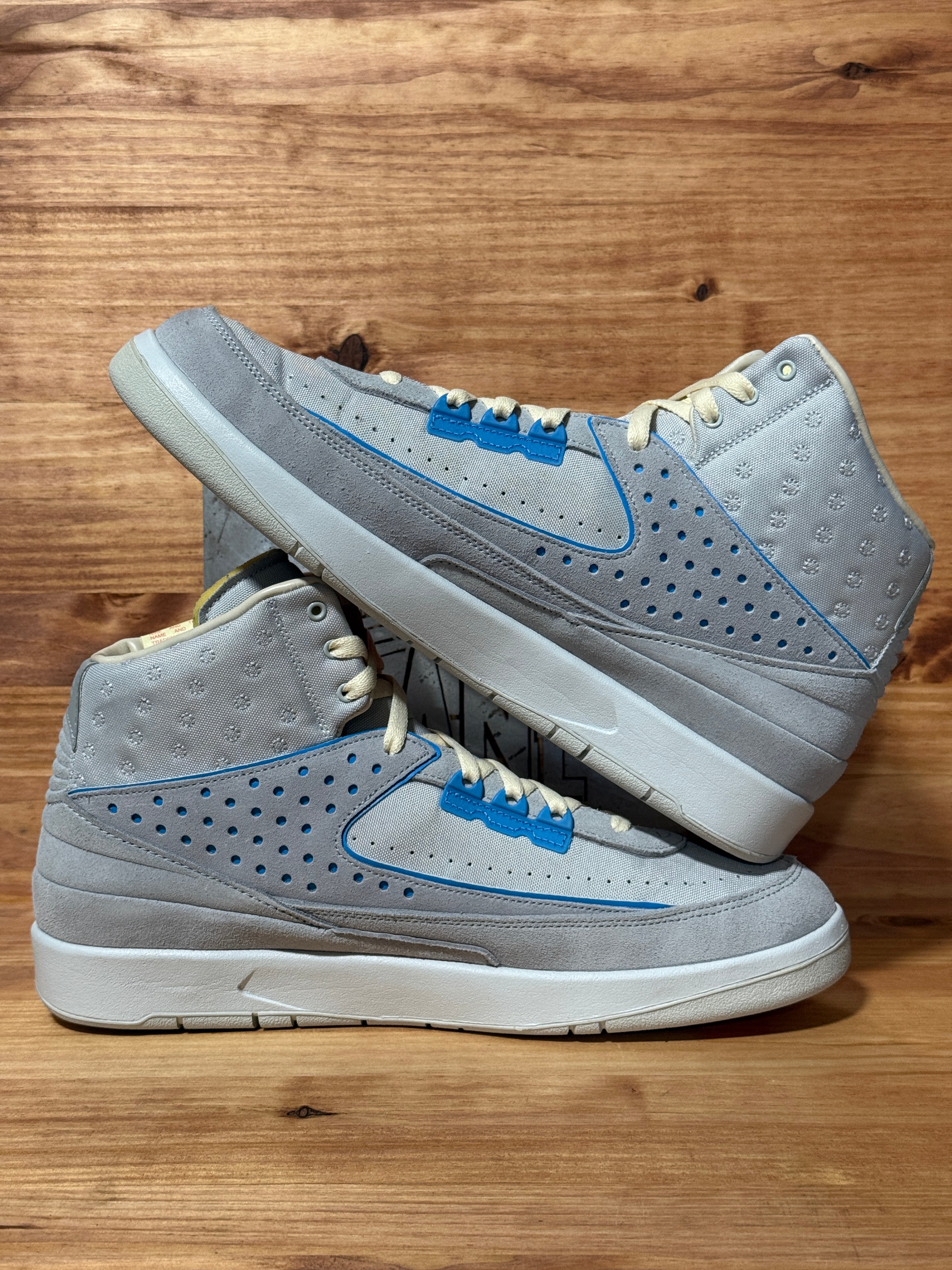 Jordan 2 Retro SP Union Grey Fog