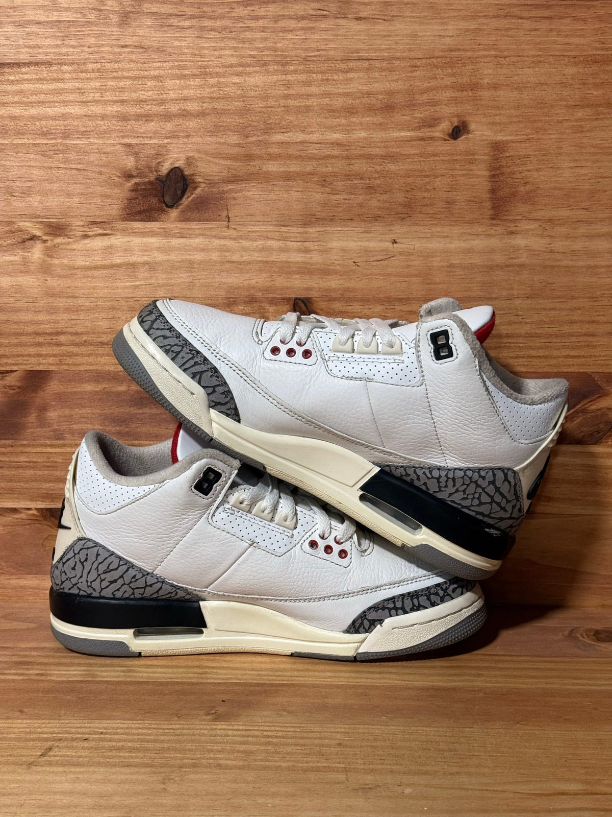 Jordan 3 Retro White Cement Reimagined (GS) - Size 6Y
