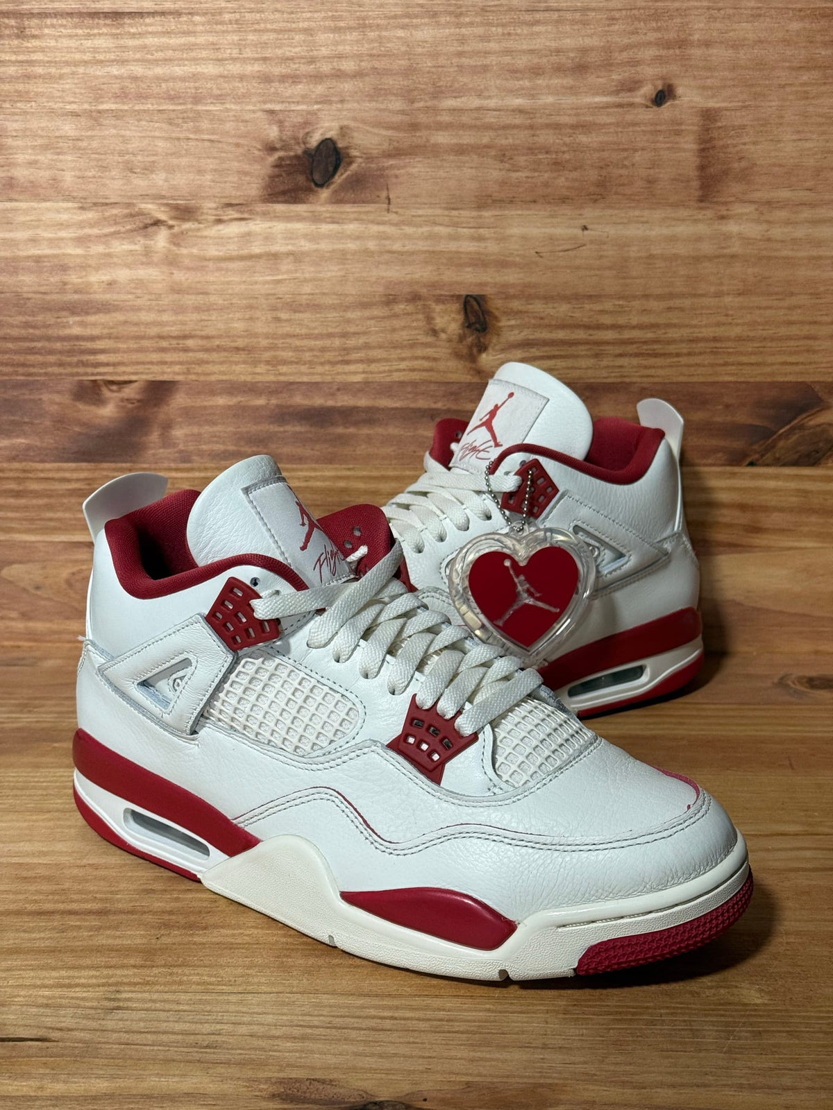 Jordan 4 Retro Valentine's Day Sierra Red (Women's) - Size 10.5M