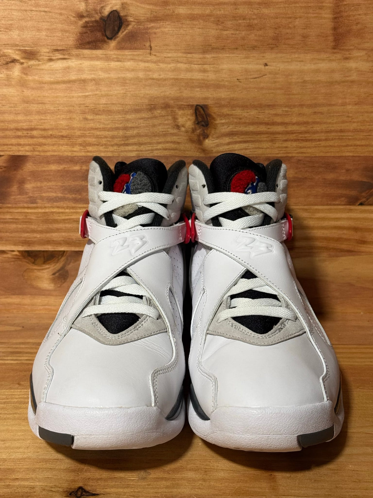 Jordan 8 Retro White True Red (2025) - Size 10.5