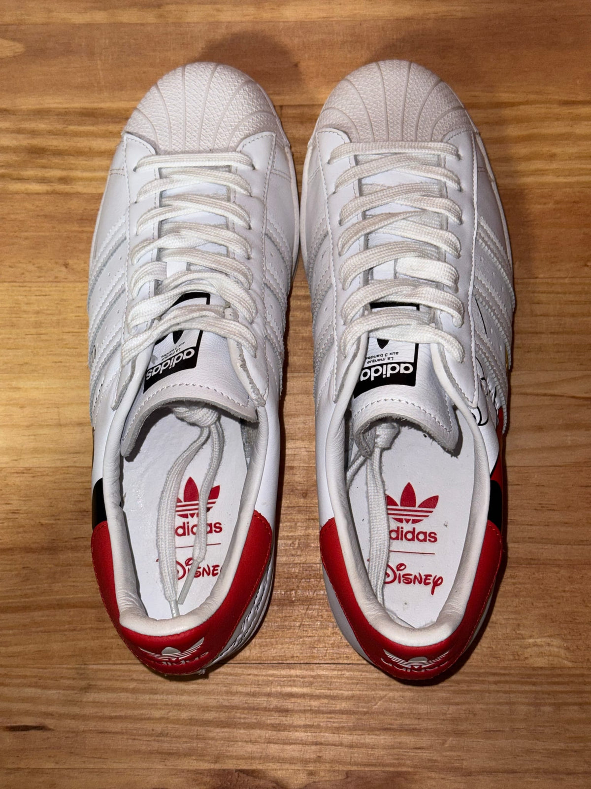 adidas Superstar Mickey Mouse - Size 9