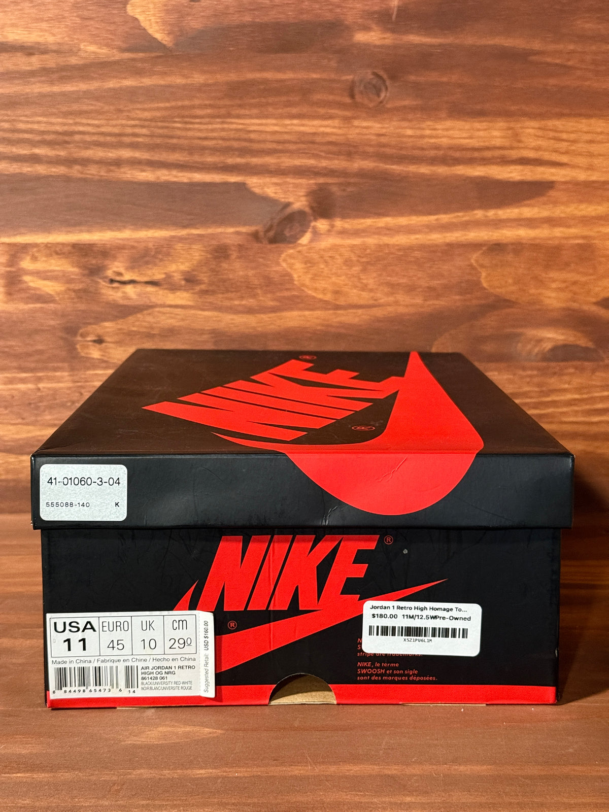 Jordan 1 Retro High Homage To Home (Non-numbered) - Size 11