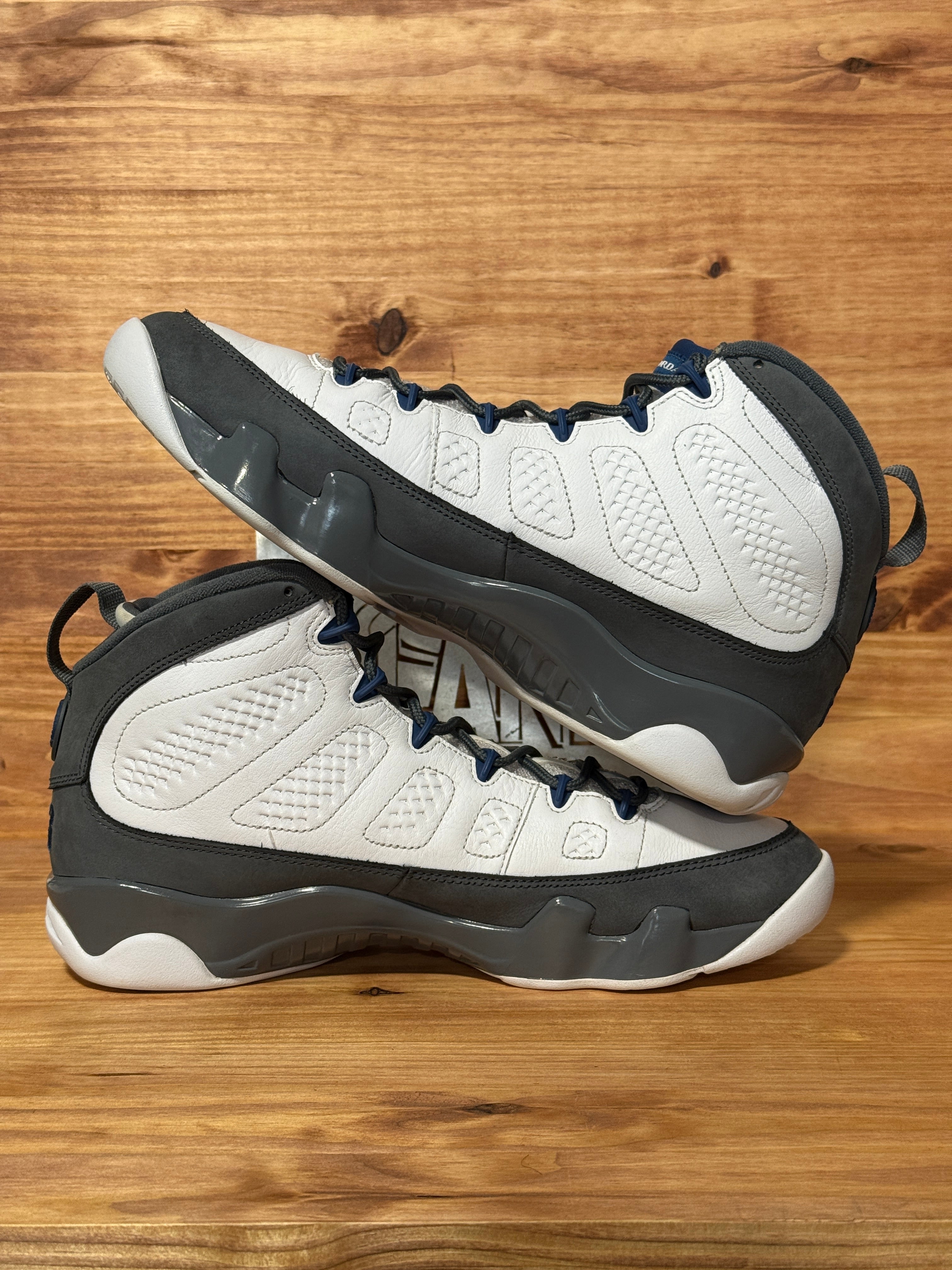 Jordan 9 Retro Flint Grey French Blue (2026)