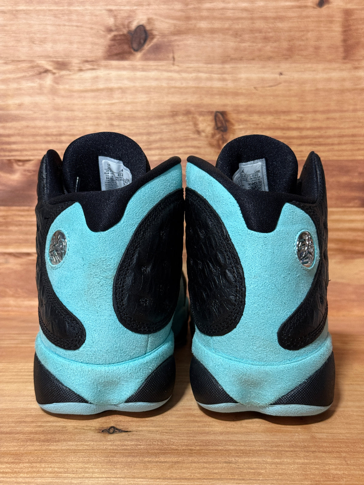 Jordan 13 Retro Black Island Green