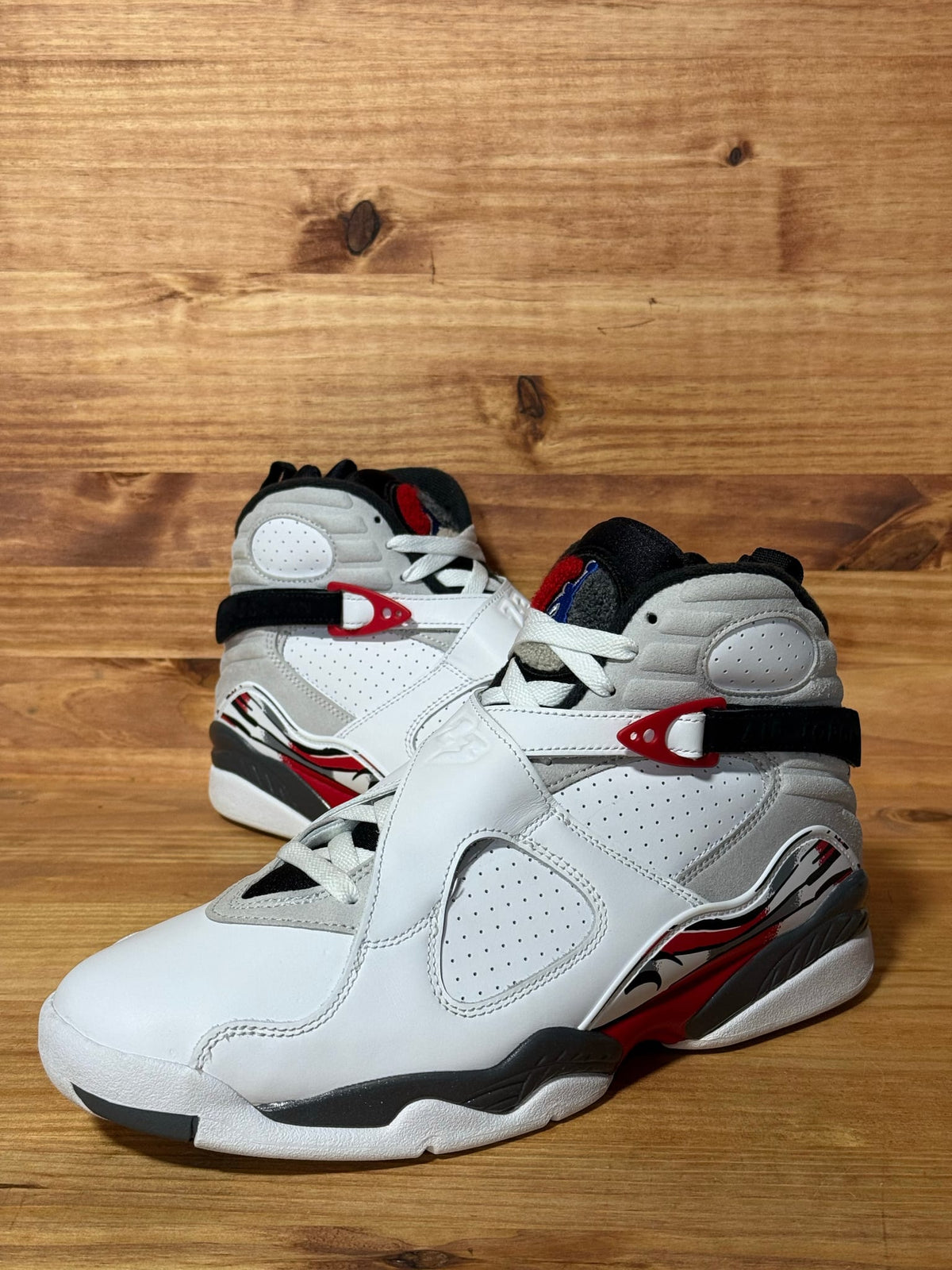 Jordan 8 Retro White True Red (2025) - Size 10