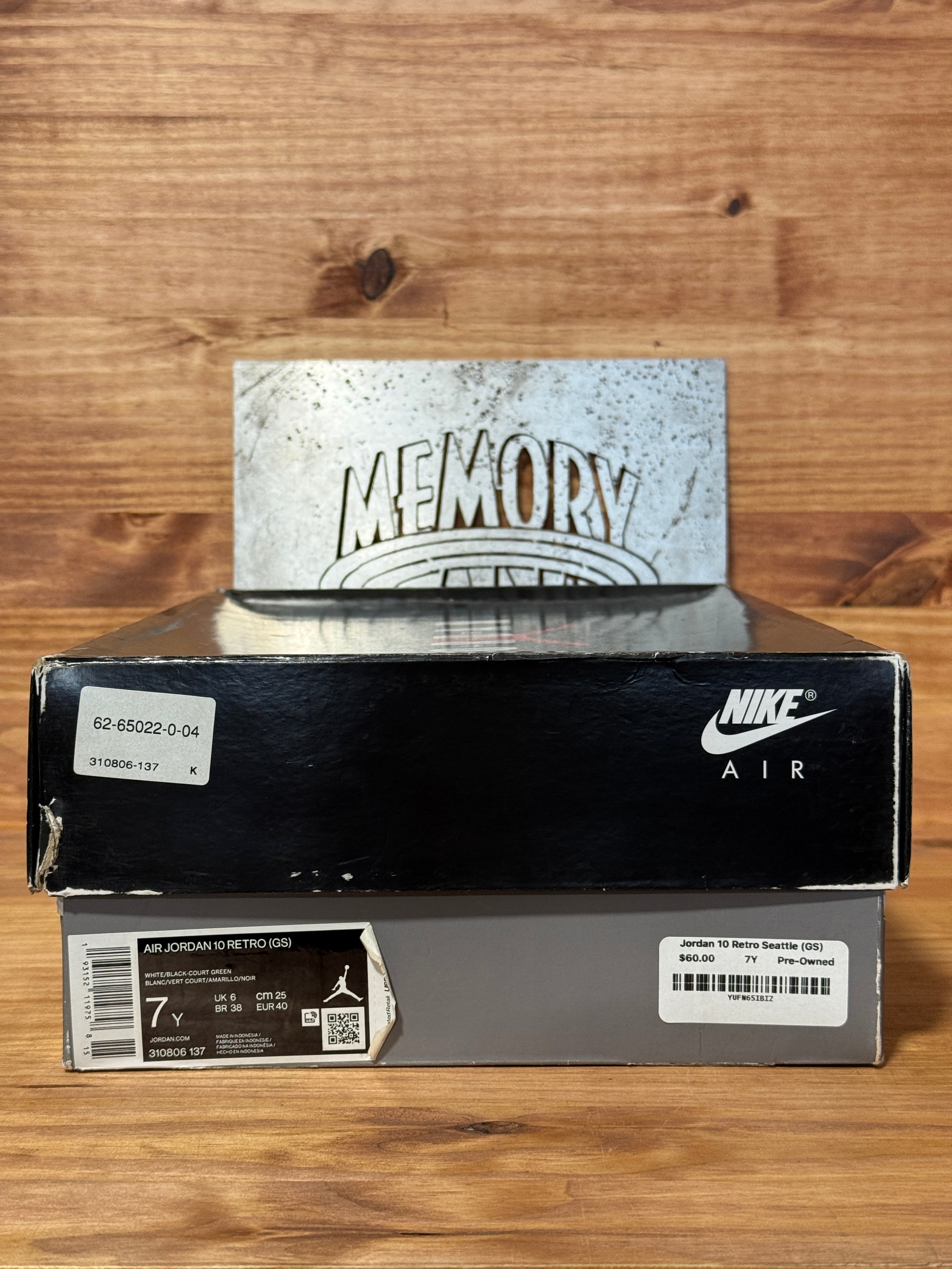Jordan 10 Retro Seattle (GS)