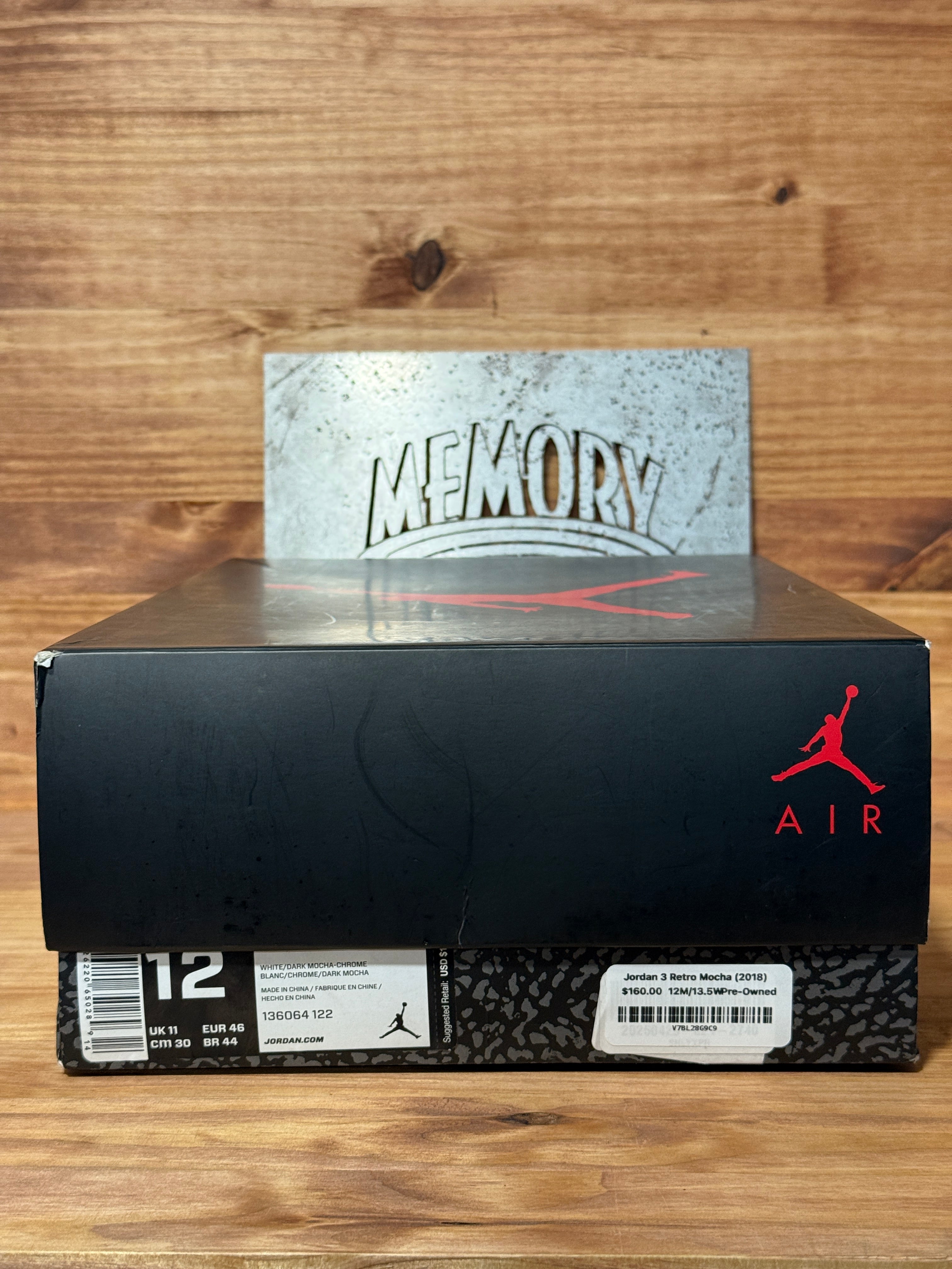 Jordan 3 Retro Mocha (2018)